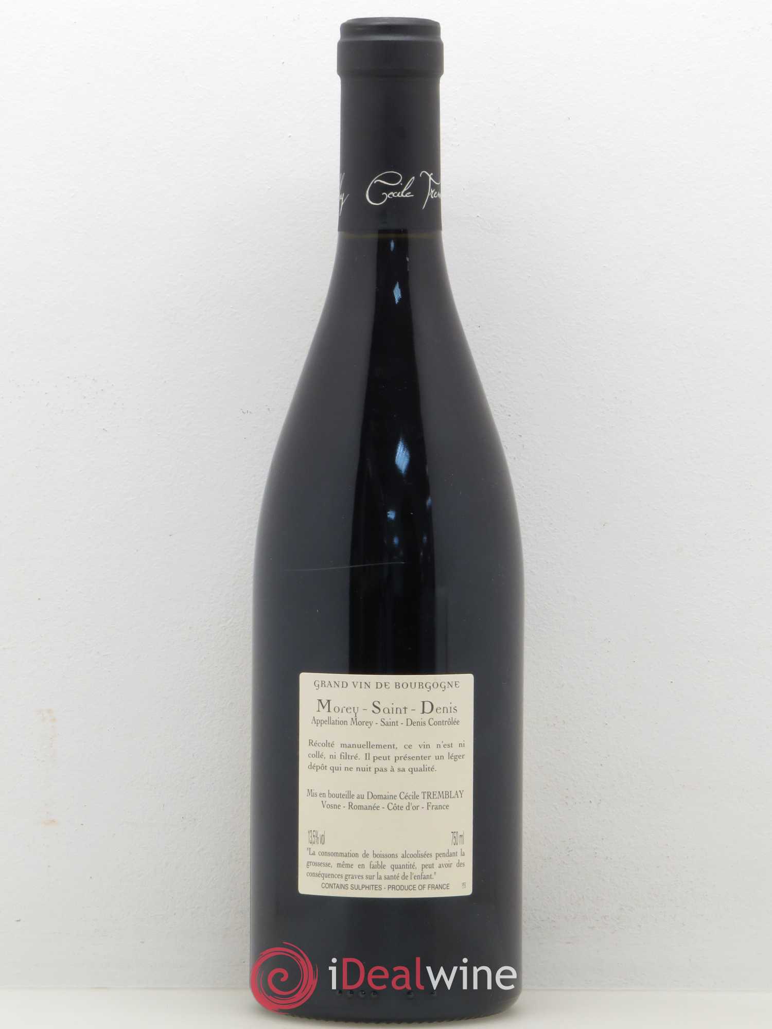 Morey-Saint-Denis Très Girard Cécile Tremblay 2015 - Lot de 1 bouteille - 1