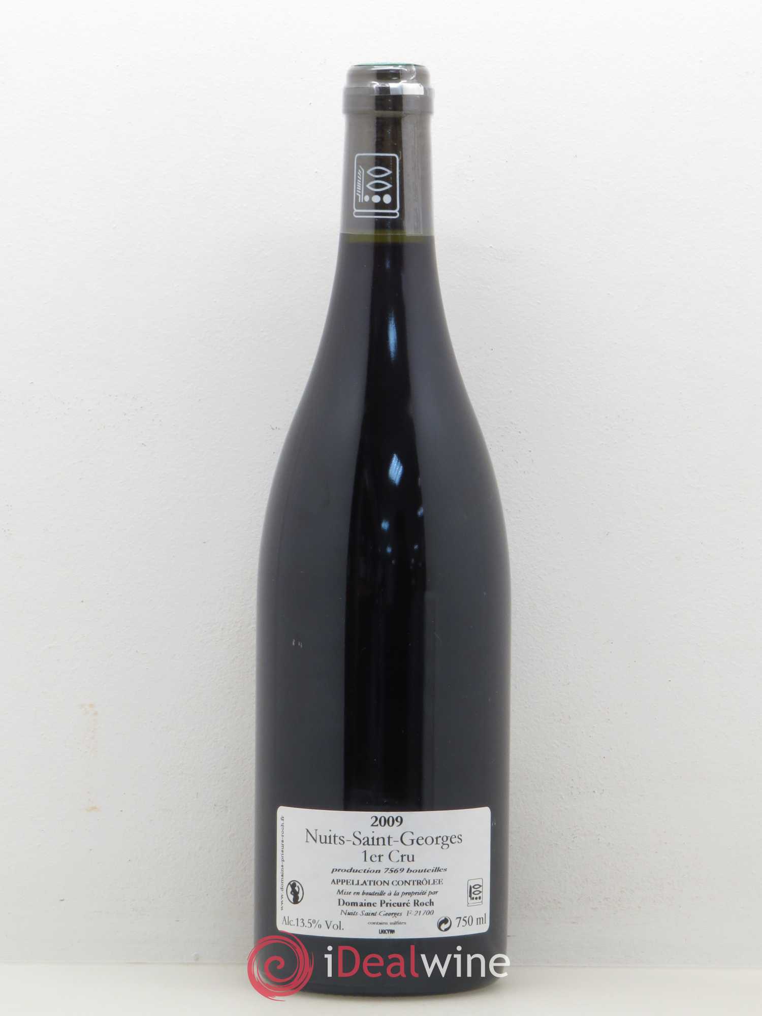 Nuits-Saint-Georges 1er Cru Vieilles Vignes Prieuré Roch 2009 - Lot de 1 bouteille - 1