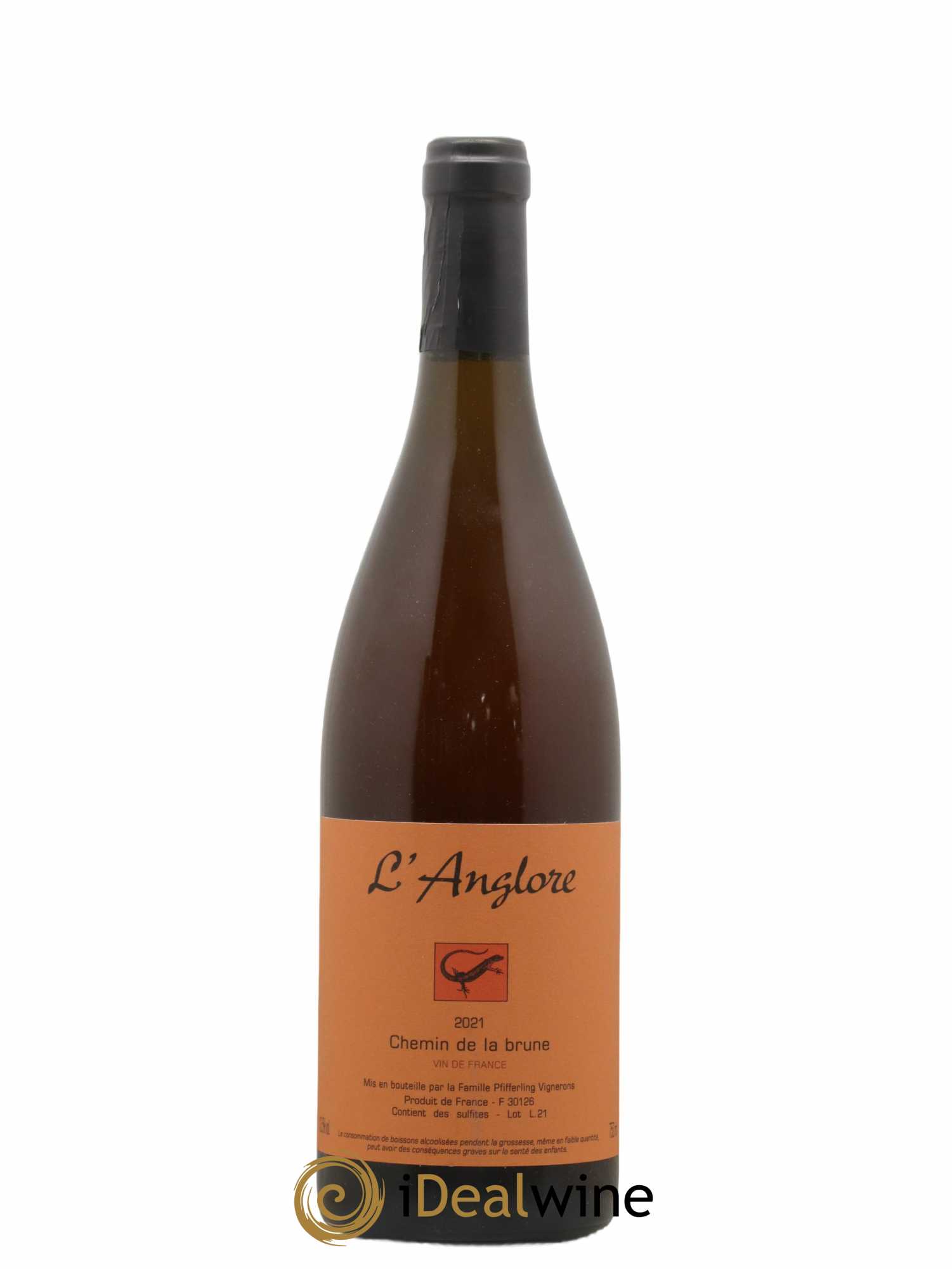 Vin de France Chemin de la brune L'Anglore 2021 - Lot de 1 bouteille - 0