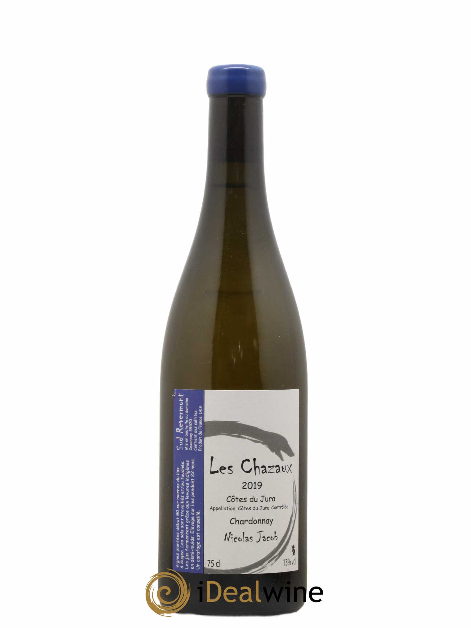 Côtes du Jura Chardonnay Les Chazaux Nicolas Jacob 2019 - Lot de 1 bouteille - 0
