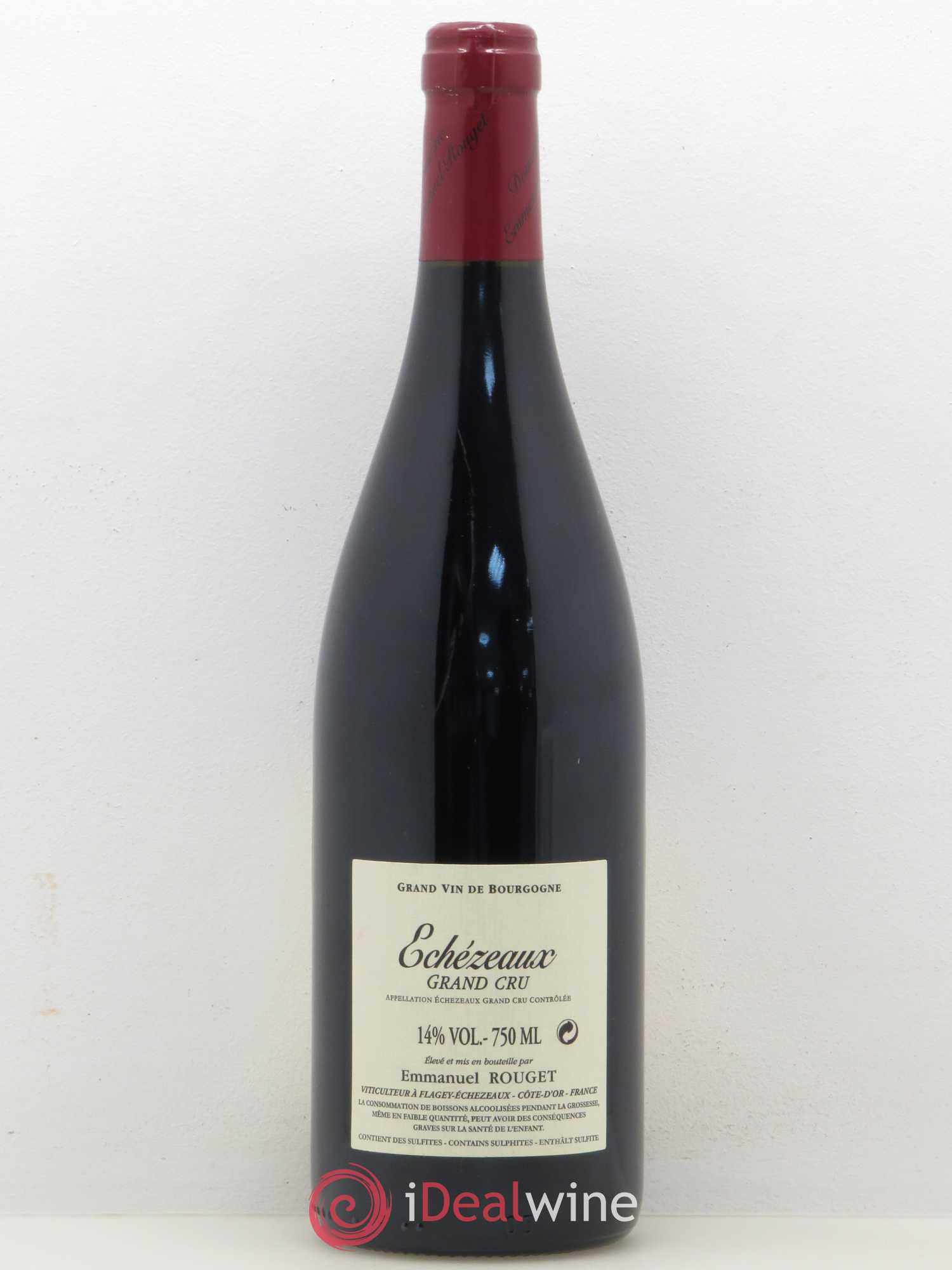 Echezeaux Grand Cru Emmanuel Rouget 2015 - Lot de 1 bouteille - 1