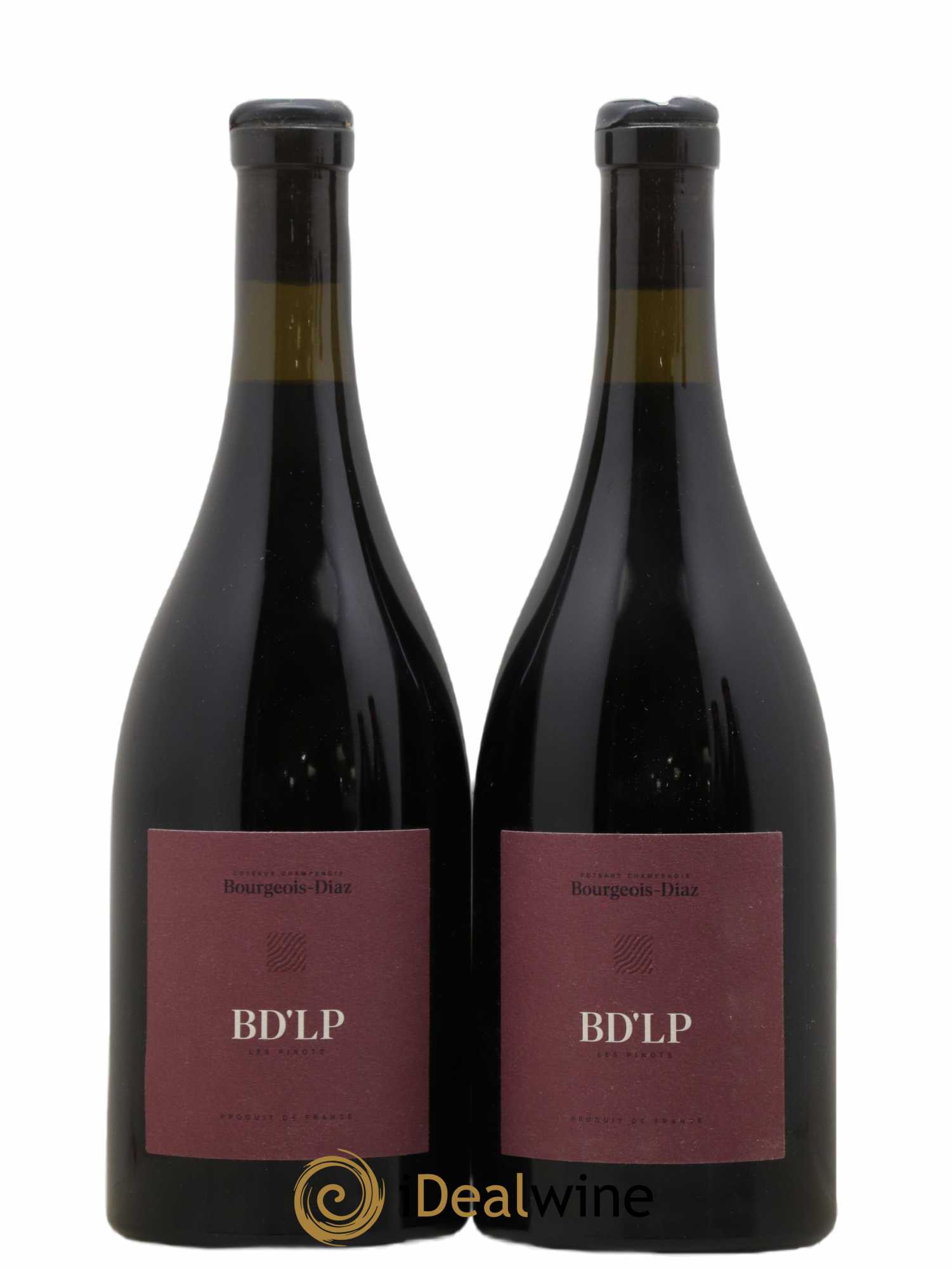 Coteaux Champenois BD LP Bourgeois Diaz 2018 - Lot de 2 bouteilles - 0