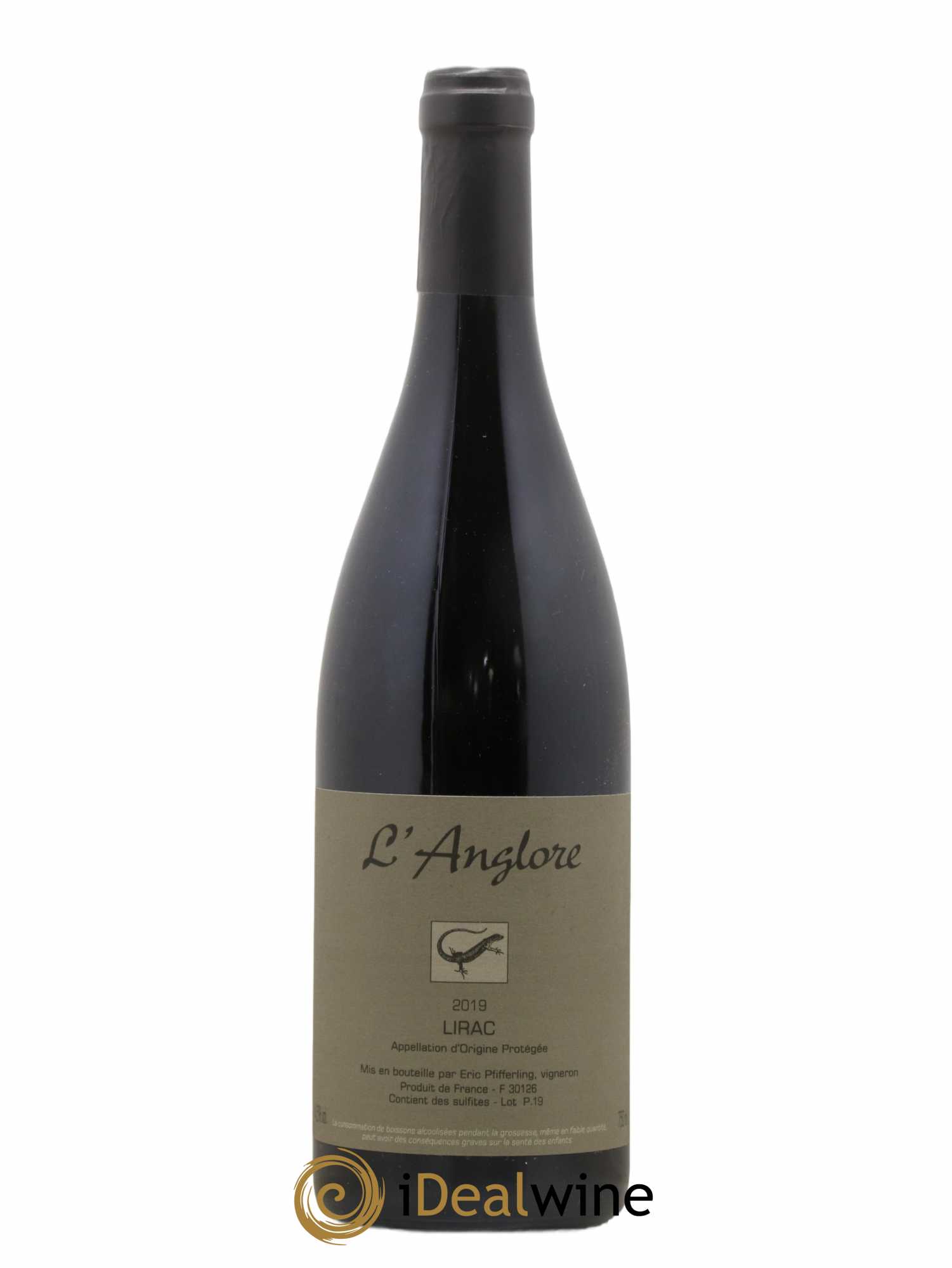 Lirac L'Anglore (sans prix de réserve) 2019 - Lot de 1 bouteille - 0