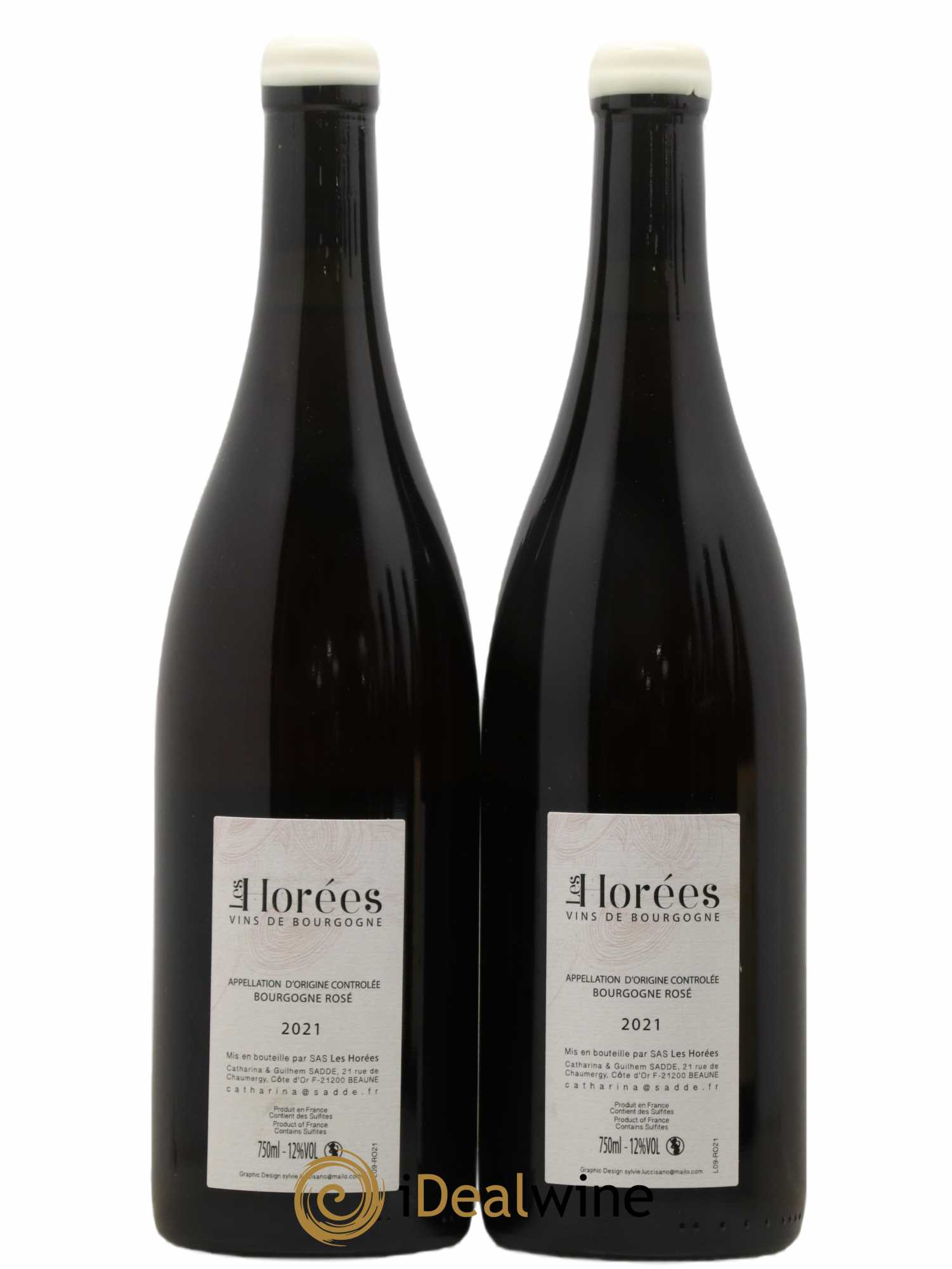 Bourgogne Bonheur Les Horées 2021 - Lot de 2 bouteilles - 1