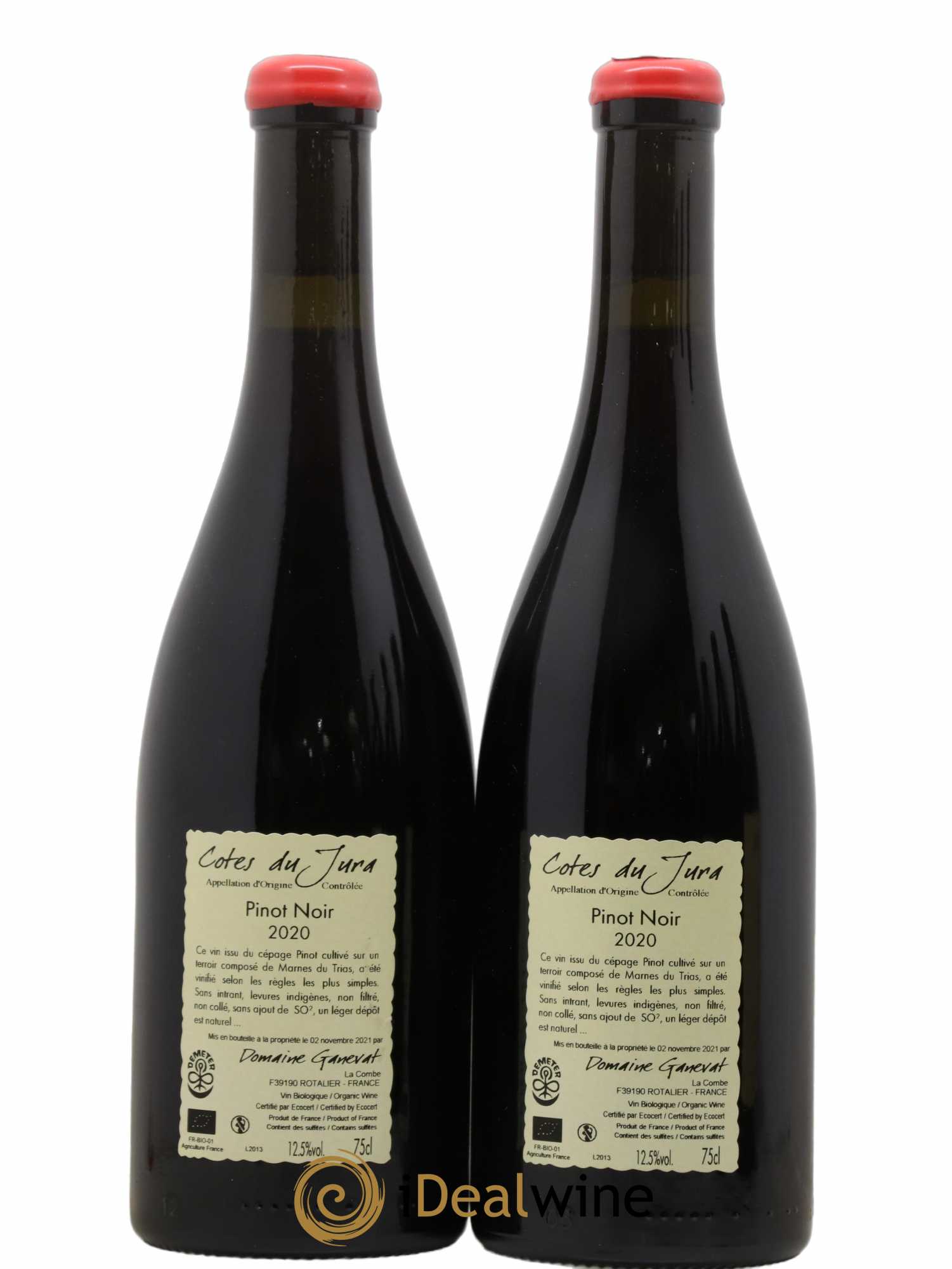Côtes du Jura Les Grands Teppes Jean-François Ganevat (Domaine) 2020 - Lot de 2 bouteilles - 1