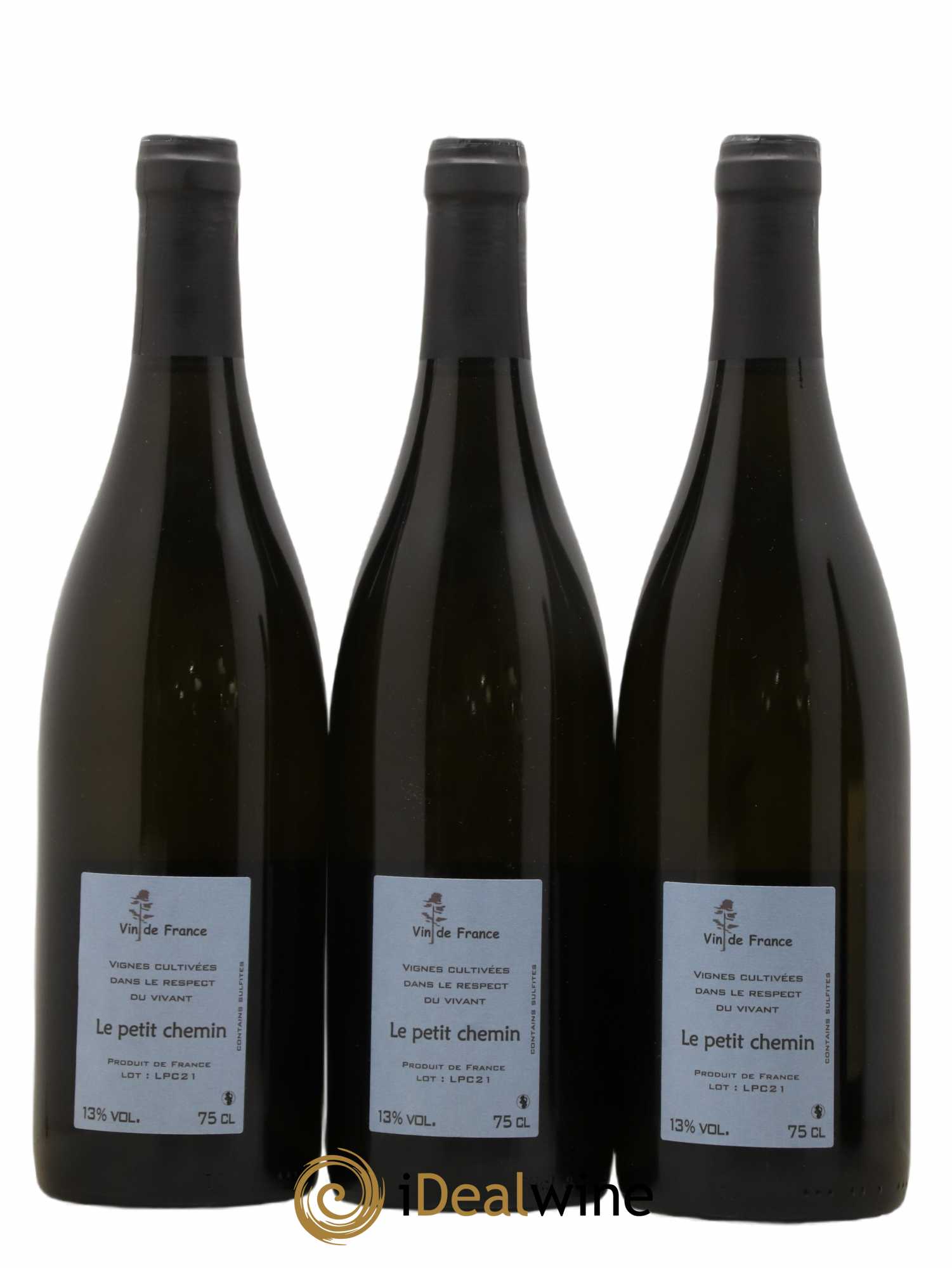 Vin de France Le petit Chemin Benoit Courault 2021 - Lotto di 3 bottiglie - 1