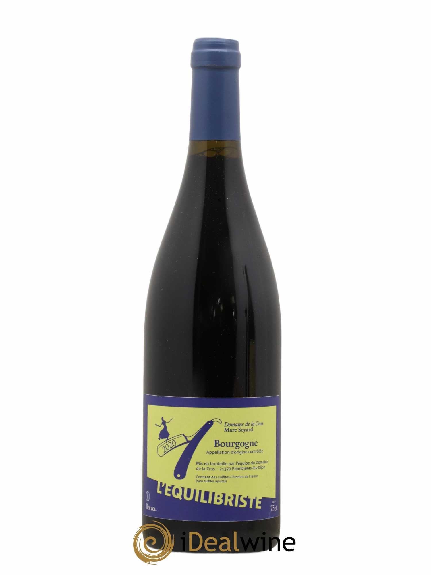 Bourgogne L'équilibriste Domaine de la Cras - Marc Soyard 2020 - Lot de 1 bouteille - 0