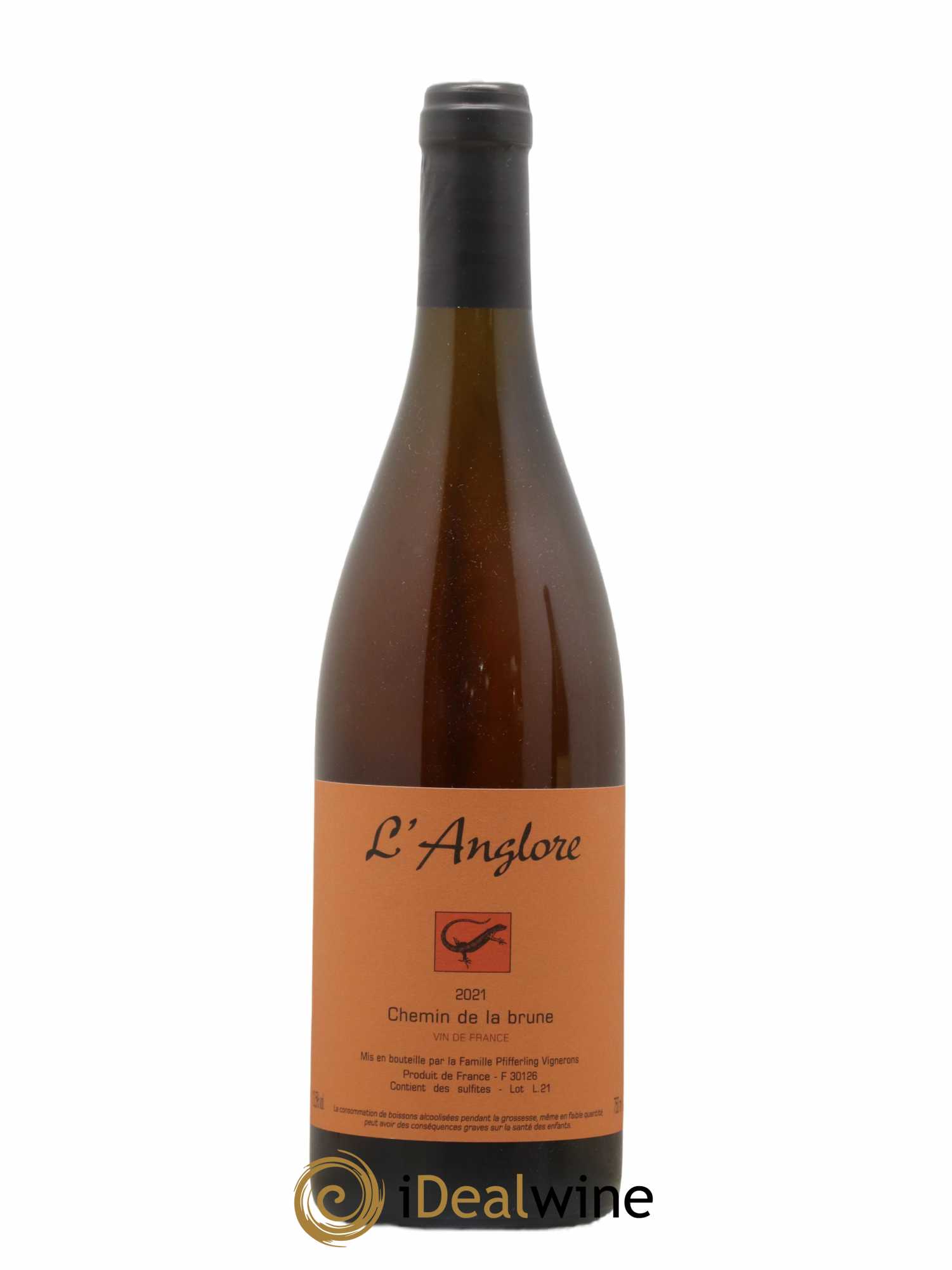 Vin de France Chemin de la brune L'Anglore 2021 - Lot de 1 bouteille - 0