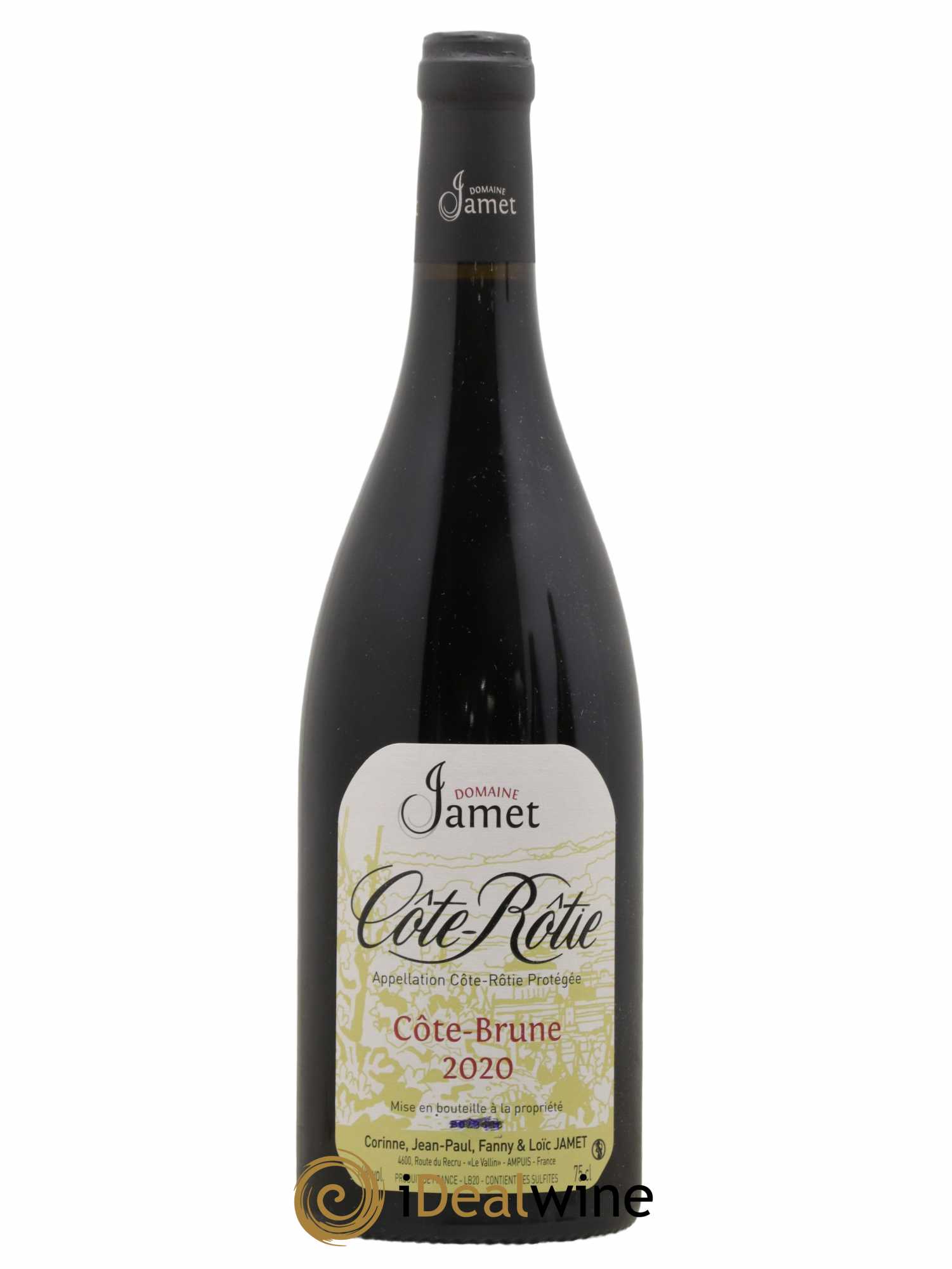 Côte-Rôtie Côte Brune Jamet (Domaine) 2020 - Lot de 1 bouteille - 0