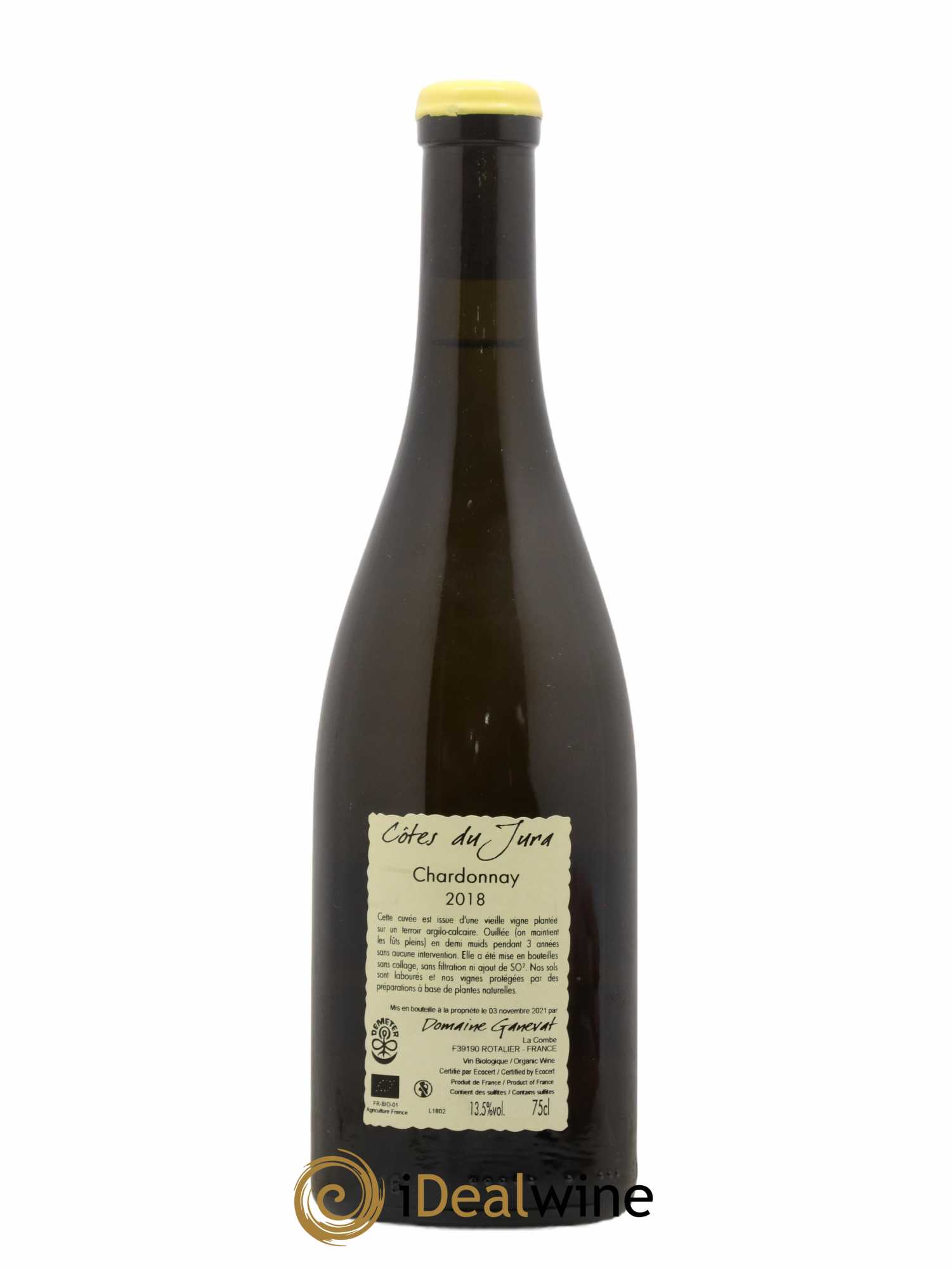 Côtes du Jura Les Chamois du Paradis Jean-François Ganevat (Domaine) 2018 - Lot de 1 bouteille - 1