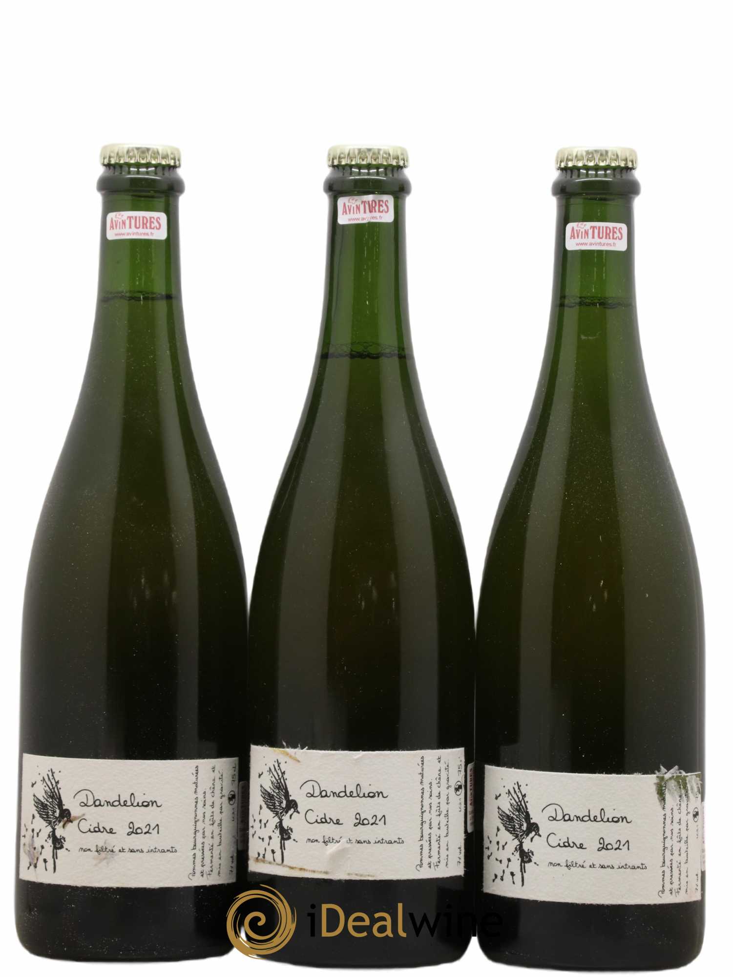 Cidre Dandelion 2021 - Lot de 3 bouteilles - 0