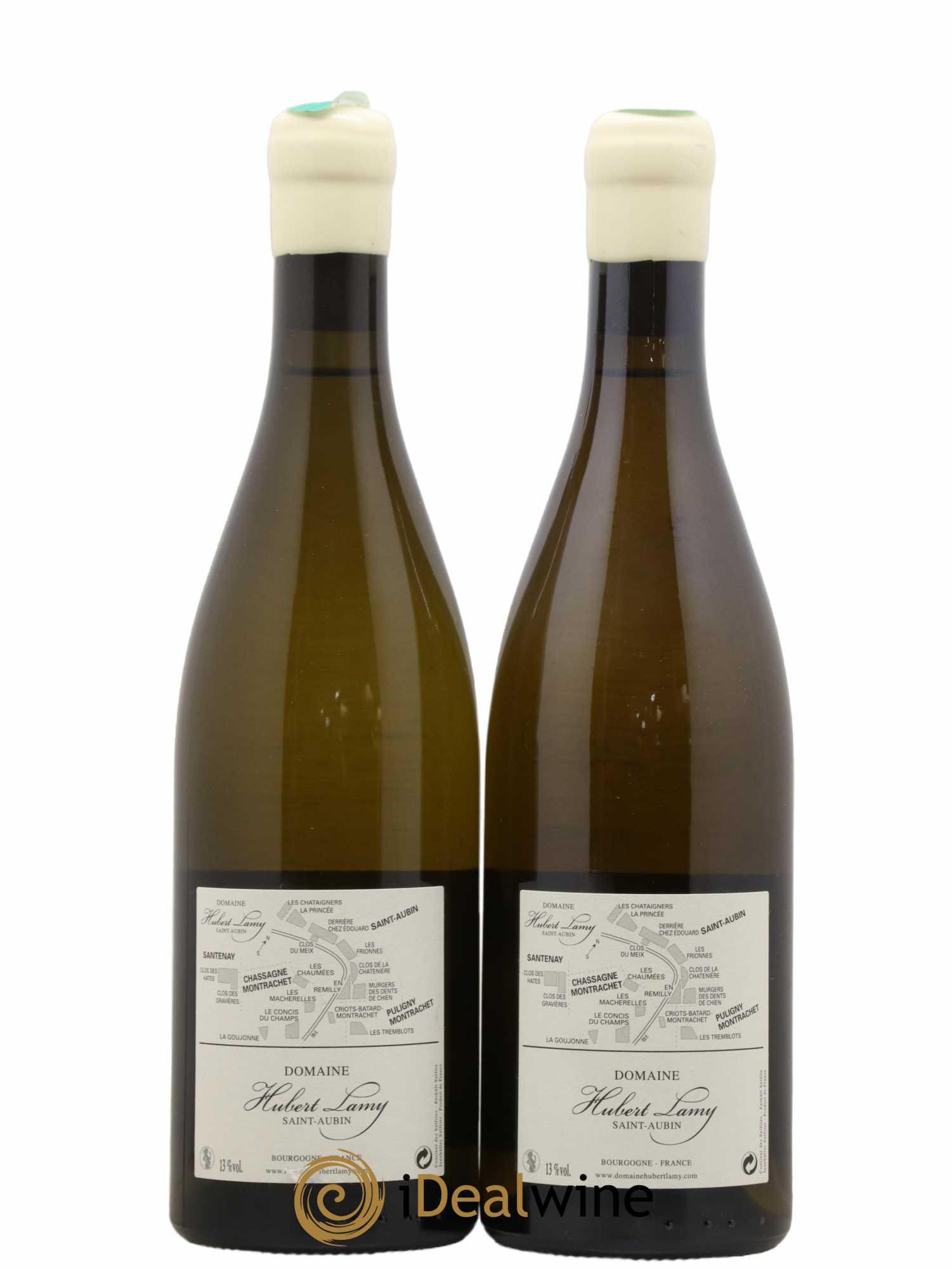 Saint-Aubin 1er Cru En Rémilly Hubert Lamy 2019 - Posten von 2 Flaschen - 1