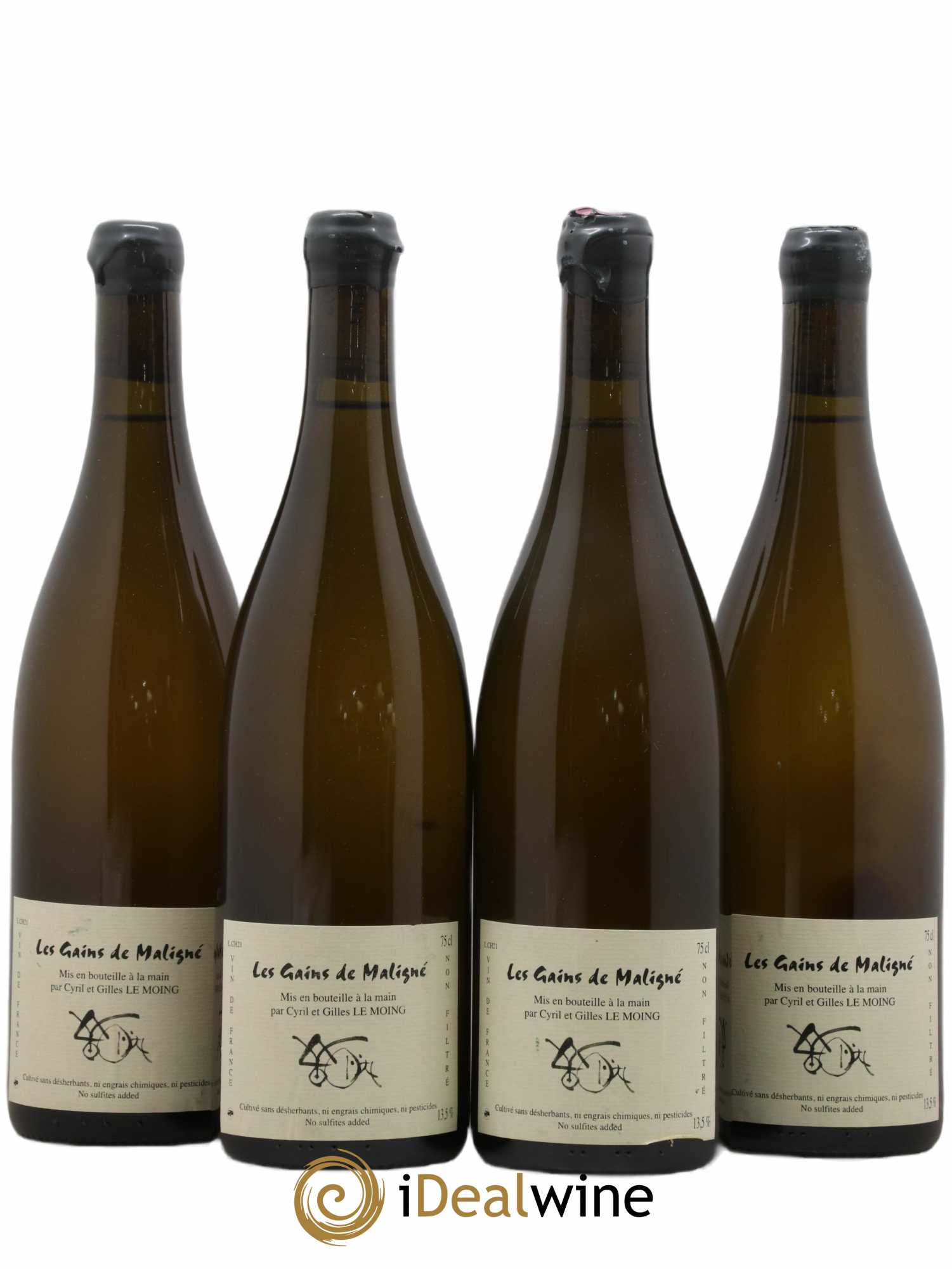 Vin de France Les Gains Malignés Cyril Le Moing 2021 - Posten von 4 Flaschen - 0