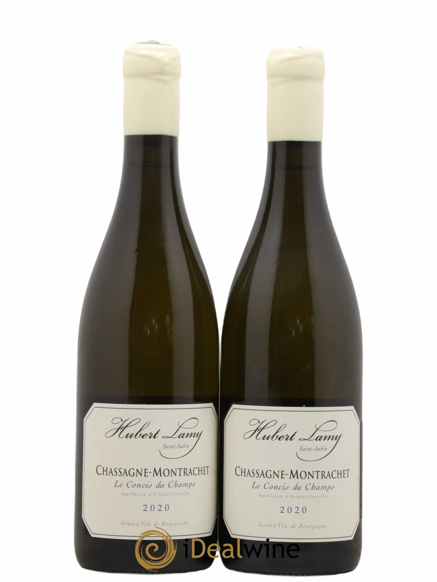 Chassagne-Montrachet Le Concis du Champs Hubert Lamy 2020 - Lot de 2 bouteilles - 0