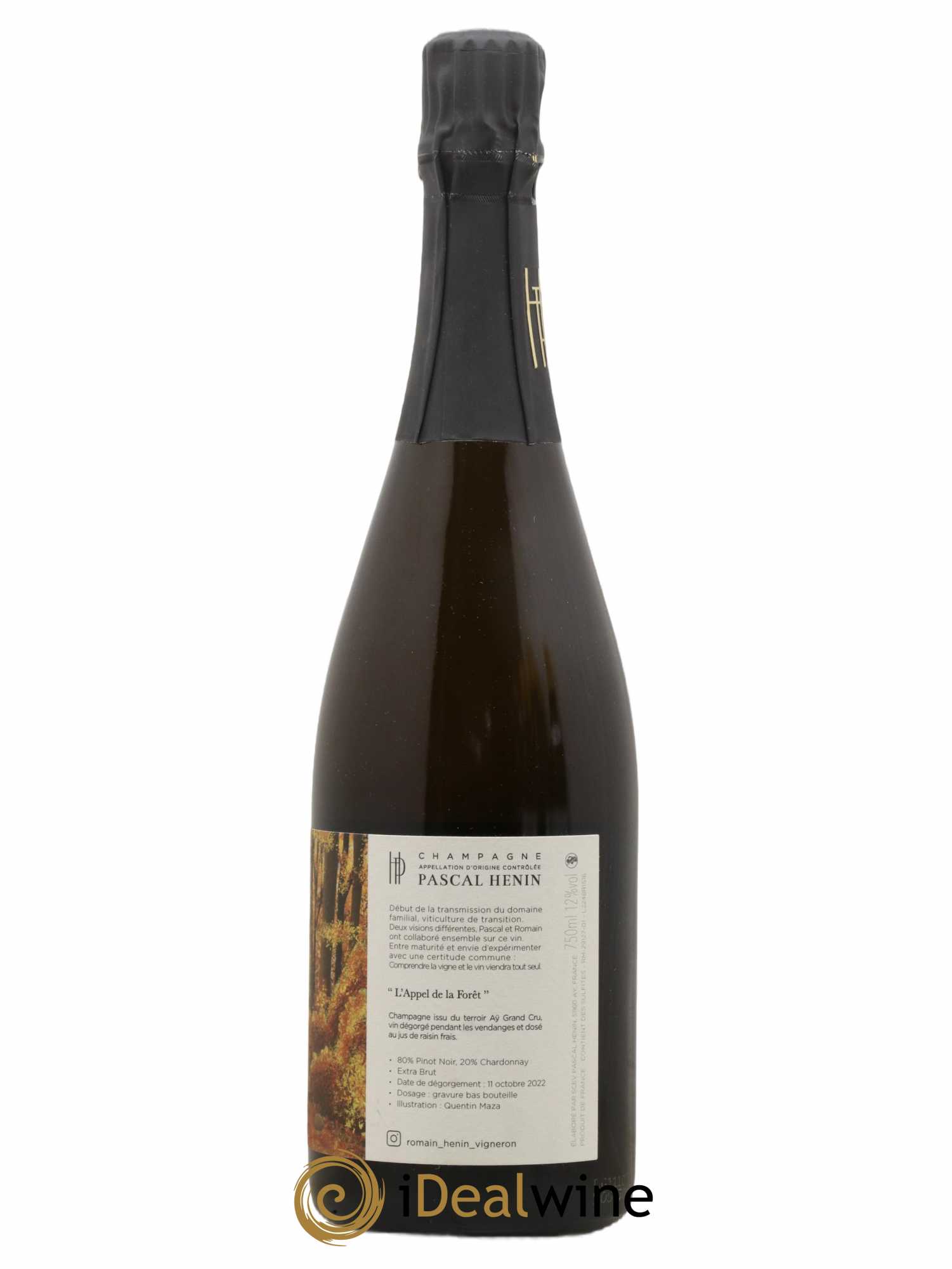 L'Appel de la Fôret Romain Henin - Lot of 1 bottle - 1