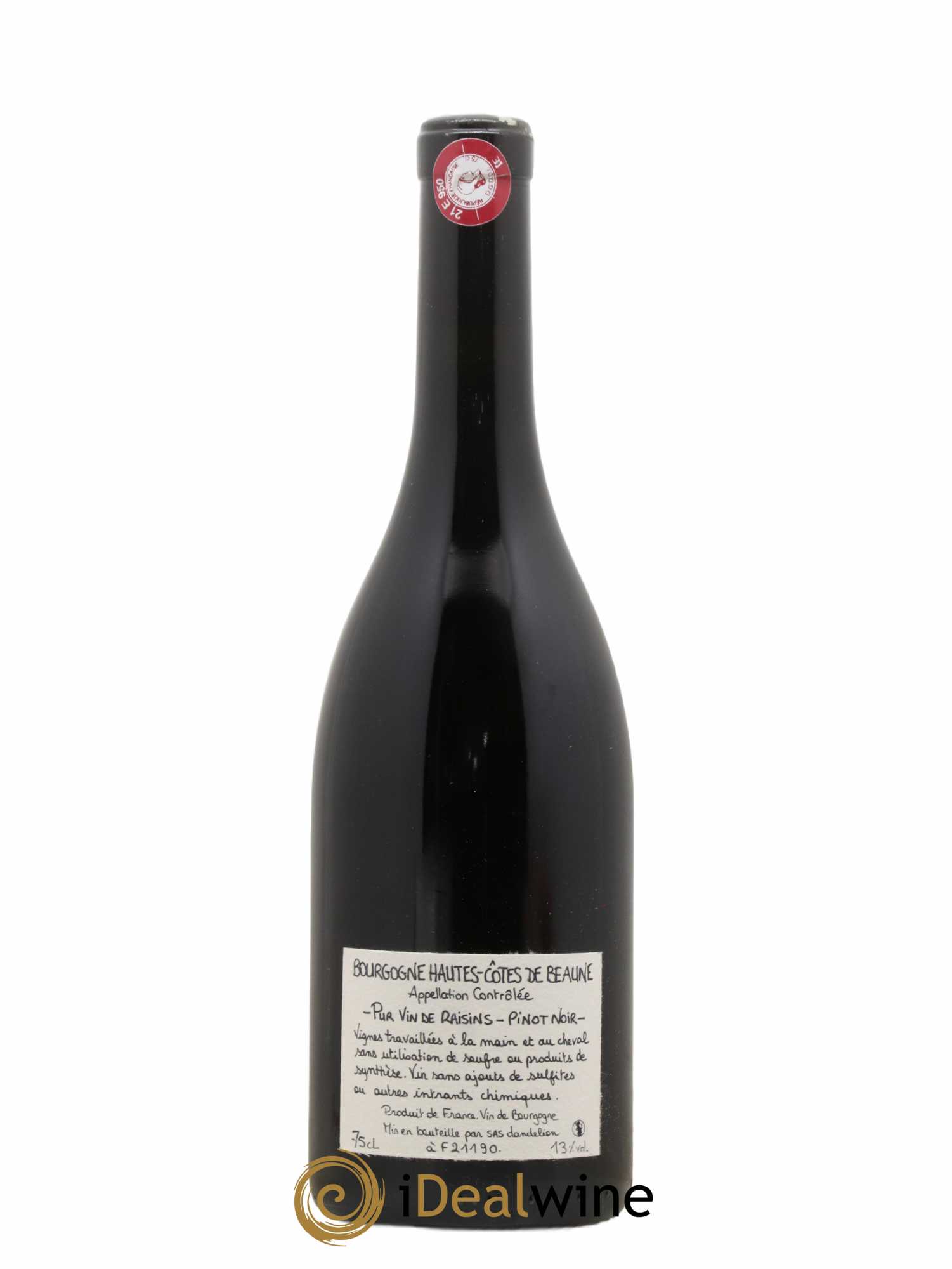 Hautes-Côtes de Beaune Nature Dandelion (Domaine) 2020 - Lot de 1 bouteille - 1