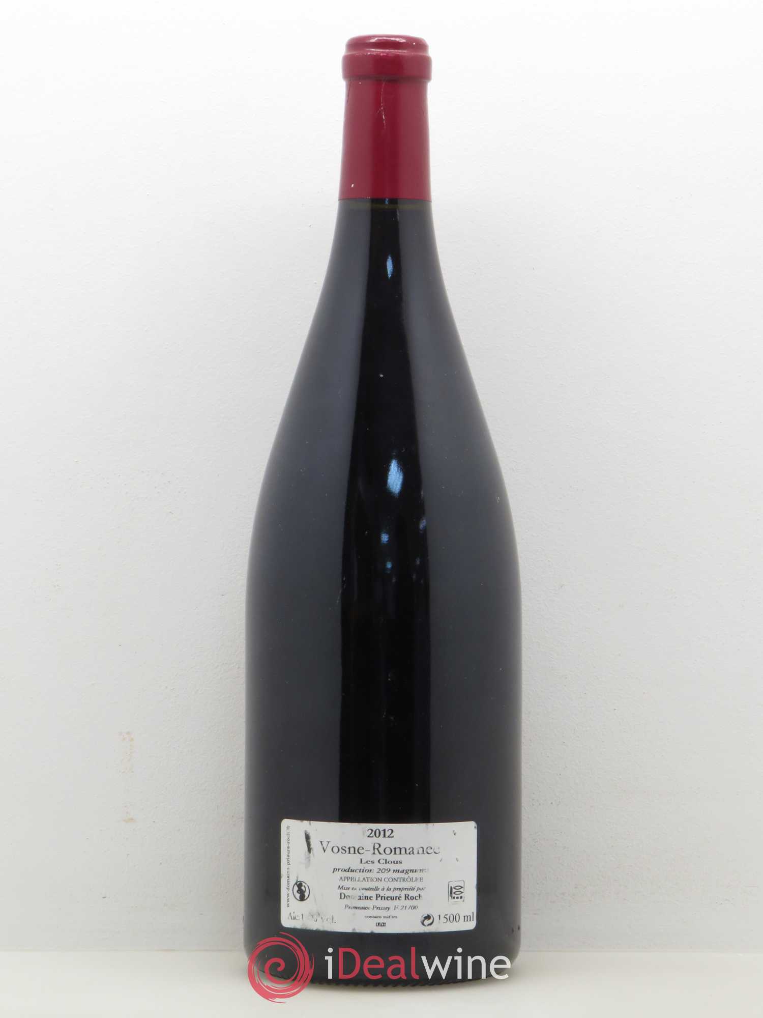 Vosne-Romanée Les Clous Prieuré Roch 2012 - Posten von 1 Magnum - 1