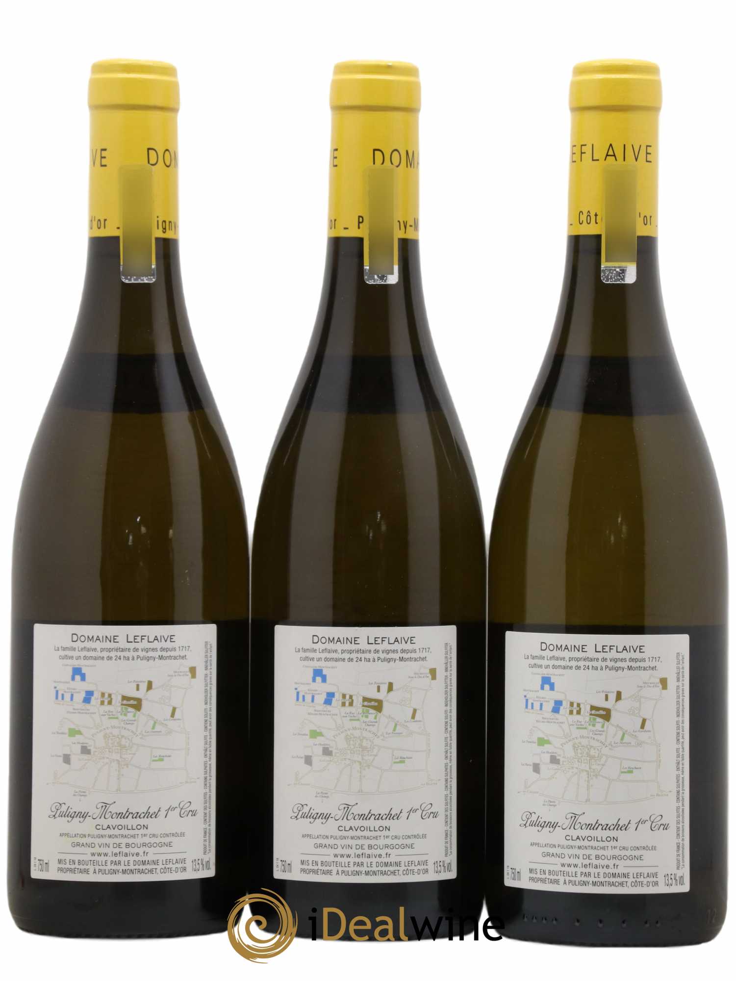 Puligny-Montrachet 1er Cru Clavoillon Leflaive (Domaine)  (sans prix de réserve) 2018 - Lot de 3 bouteilles - 1