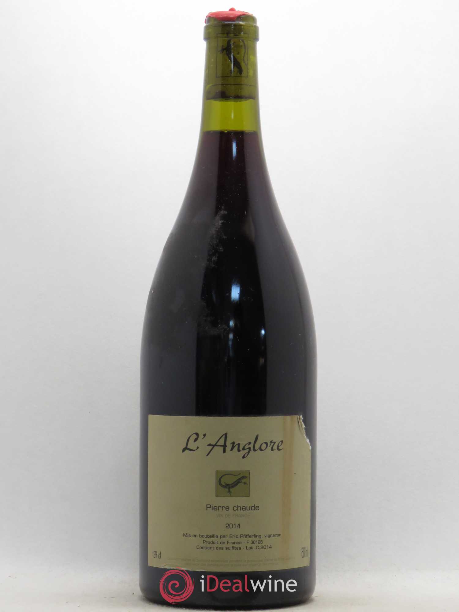 Vin de France Pierre chaude L'Anglore (sans prix de réserve) 2014 - Lot de 1 magnum - 0