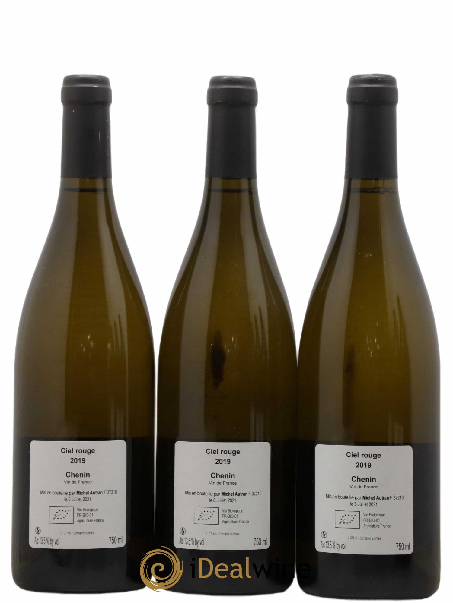 Vin de France Ciel Rouge Michel Autran 2019 - Lot de 3 bouteilles - 1