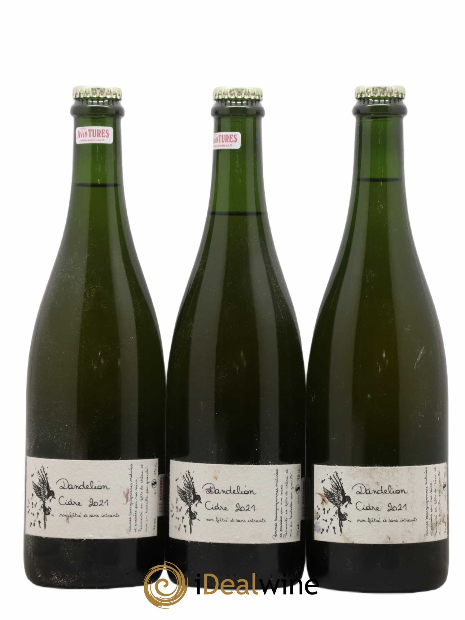 Cidre Dandelion 2021 - Lot de 3 bouteilles - 0