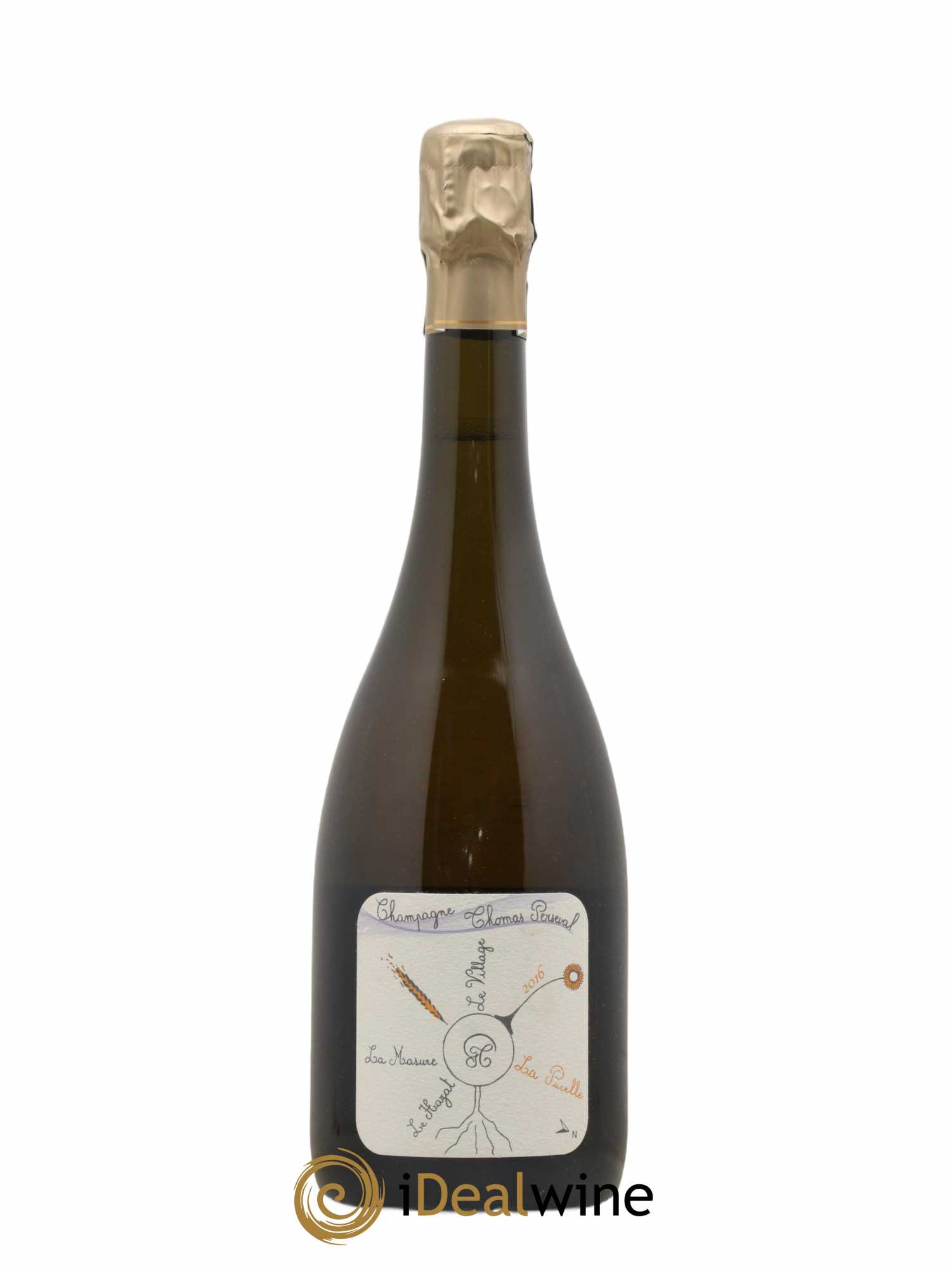 Champagne La Pucelle Thomas Perseval 2016 - Posten von 1 Flasche - 0