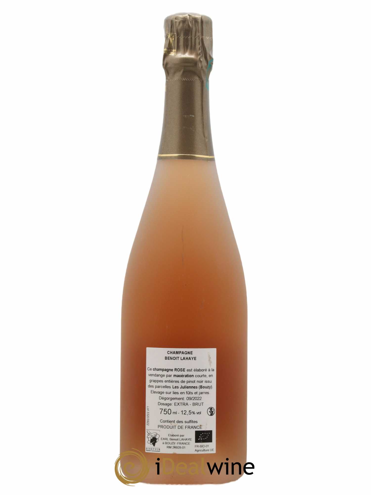 Champagne - Benoit Lahaye Rosé de Macération - Posten von 1 Flasche - 1