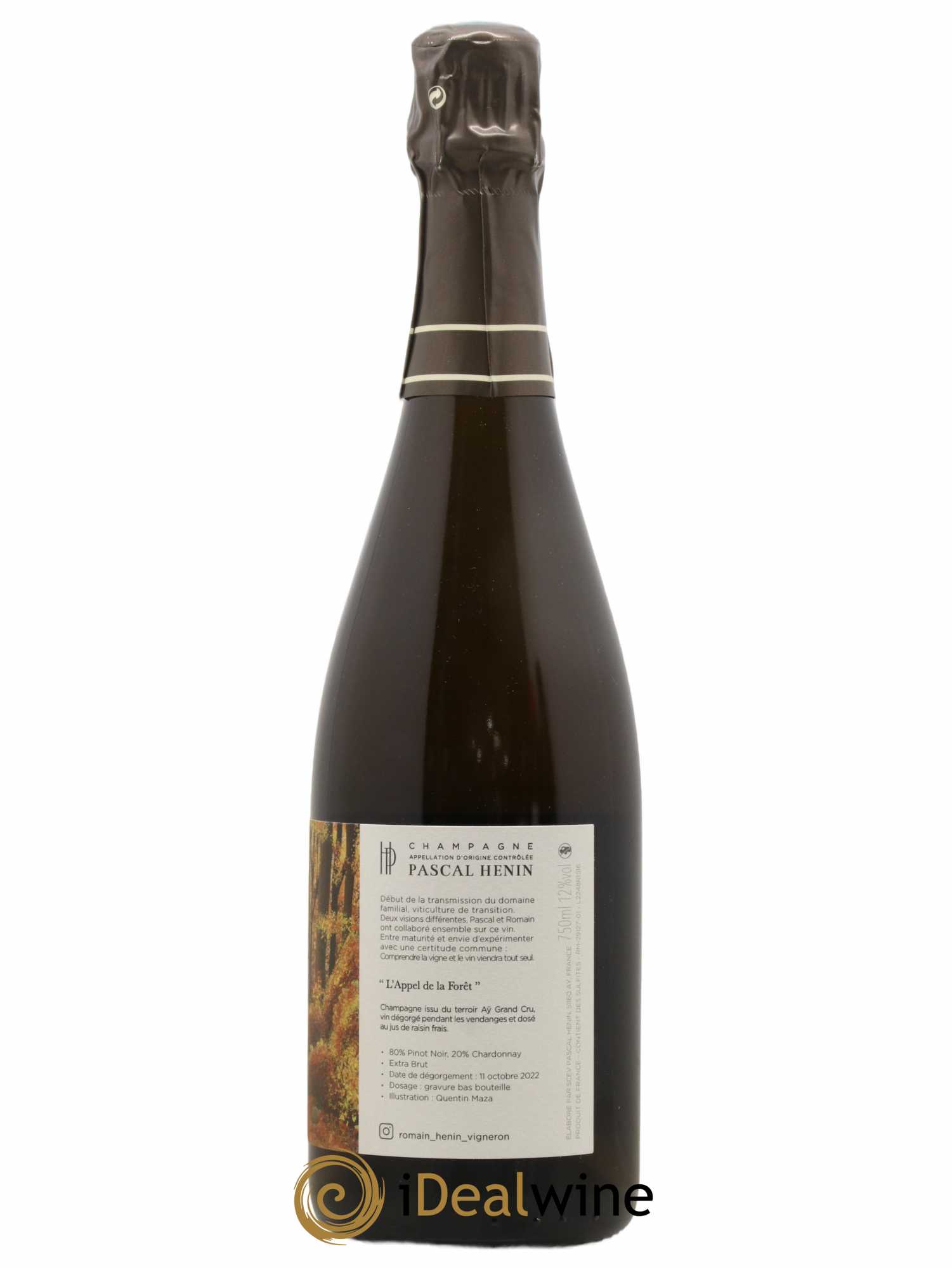 L'Appel de la Fôret Romain Henin - Lot de 1 bouteille - 1