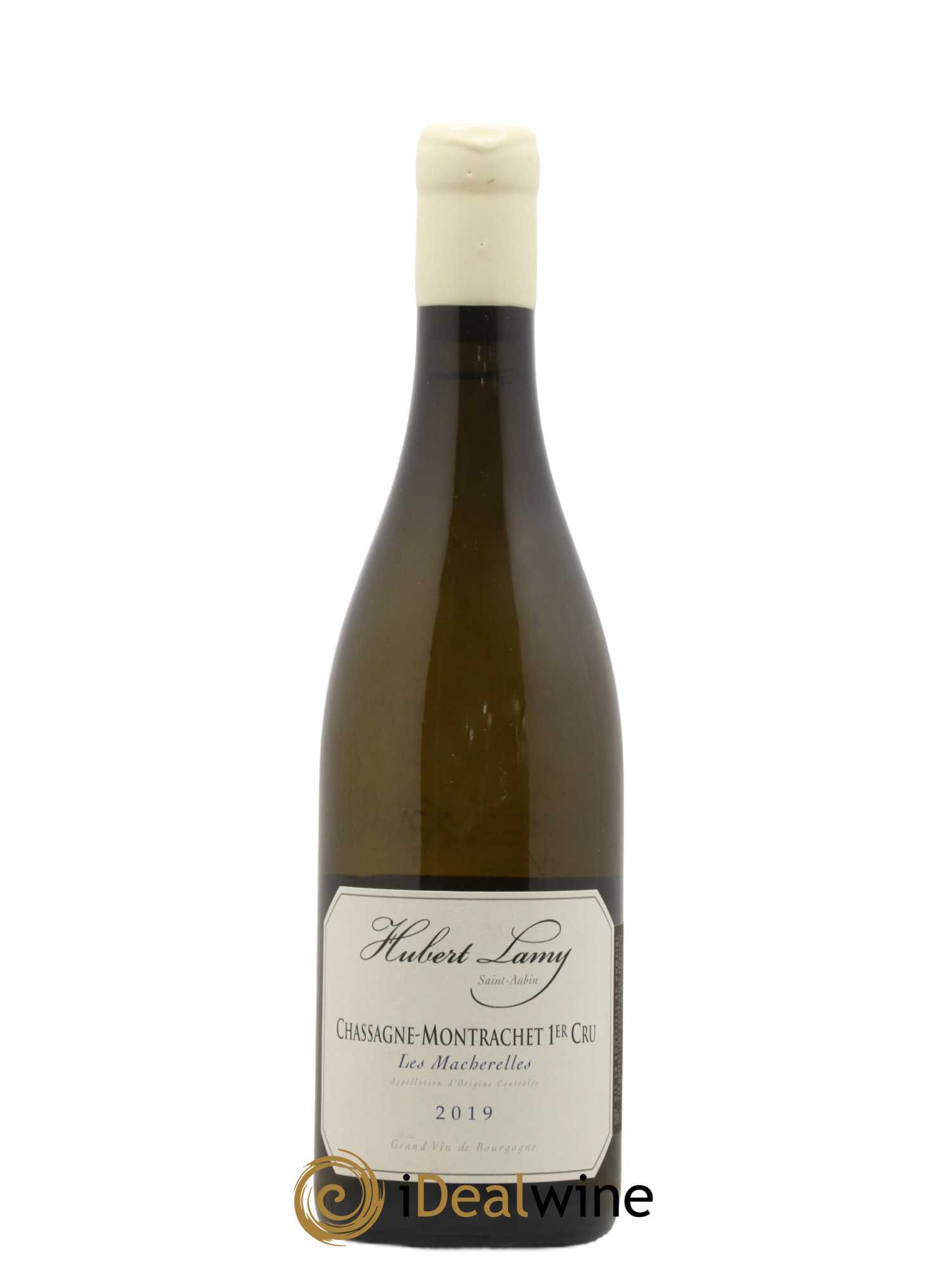 Chassagne-Montrachet 1er Cru Les Macherelles Hubert Lamy 2019 - Lot de 1 bouteille - 0