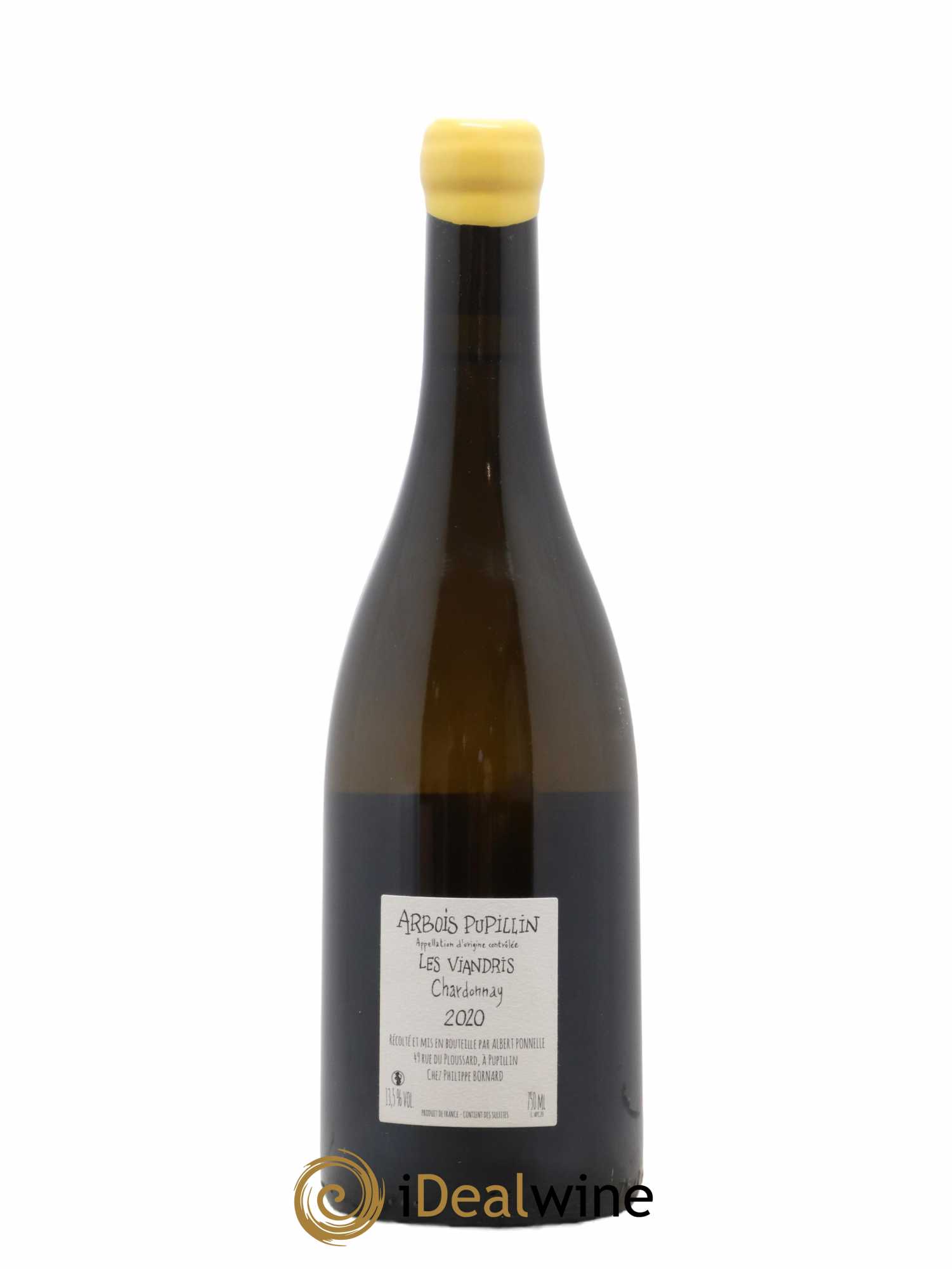 Côtes du Jura Les Viandris Chardonnay Philippe Bornard & Albert Ponelle 2020 - Lot de 1 bouteille - 1