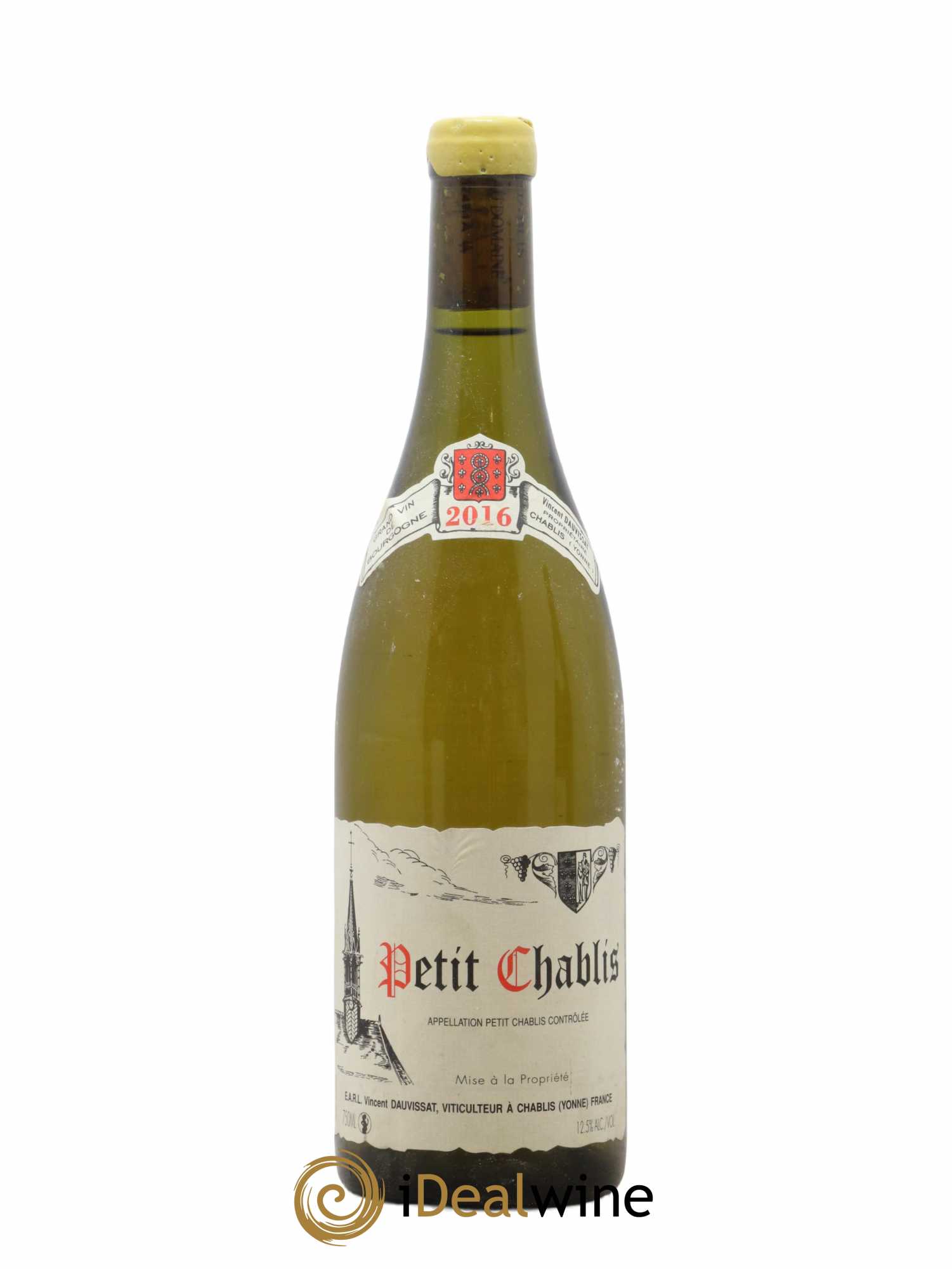 Petit Chablis Vincent Dauvissat (Domaine) 2016 - Lot de 1 bouteille - 0