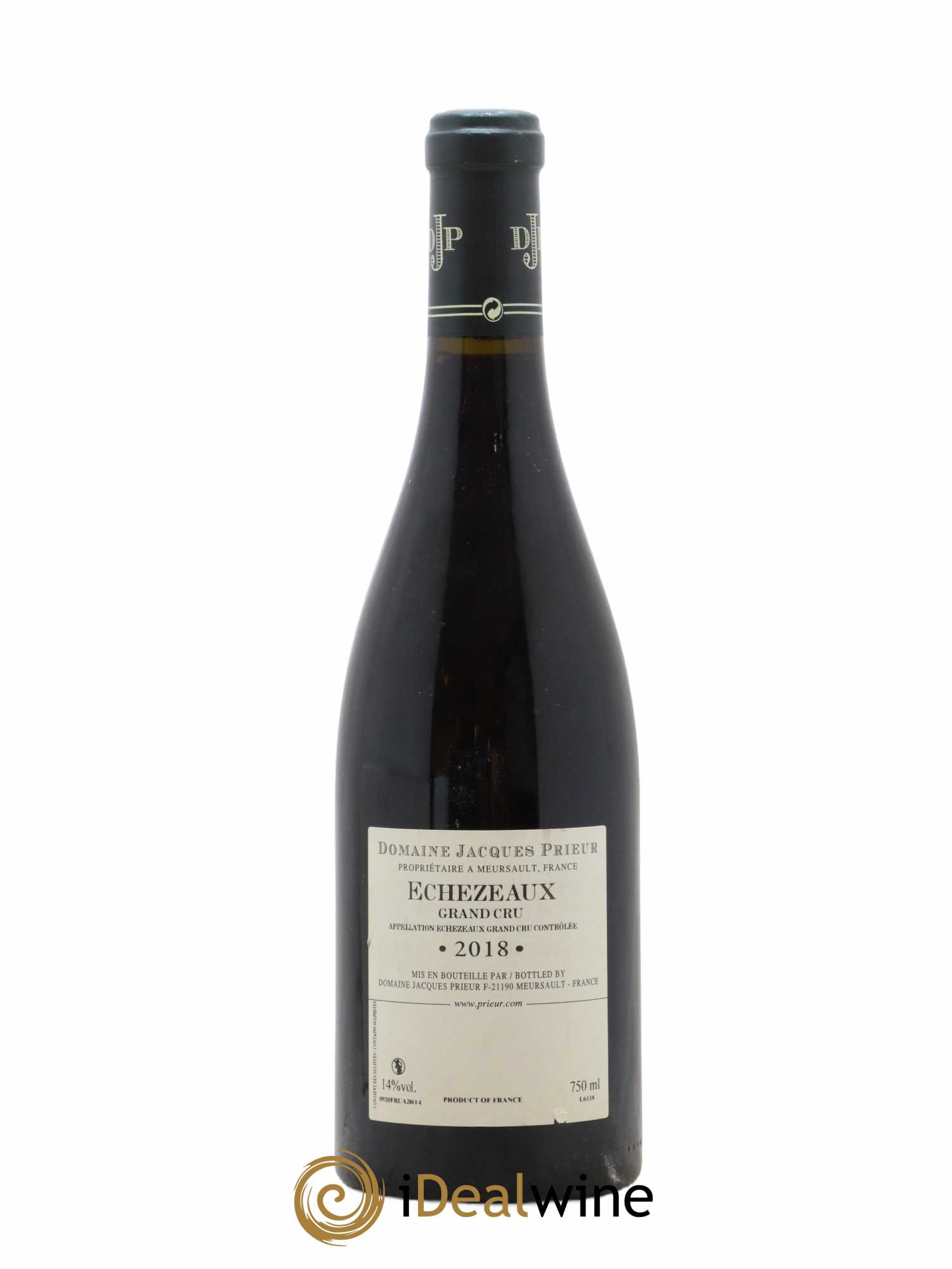 Echezeaux Grand Cru Jacques Prieur (Domaine) 2018 - Lot de 1 bouteille - 1