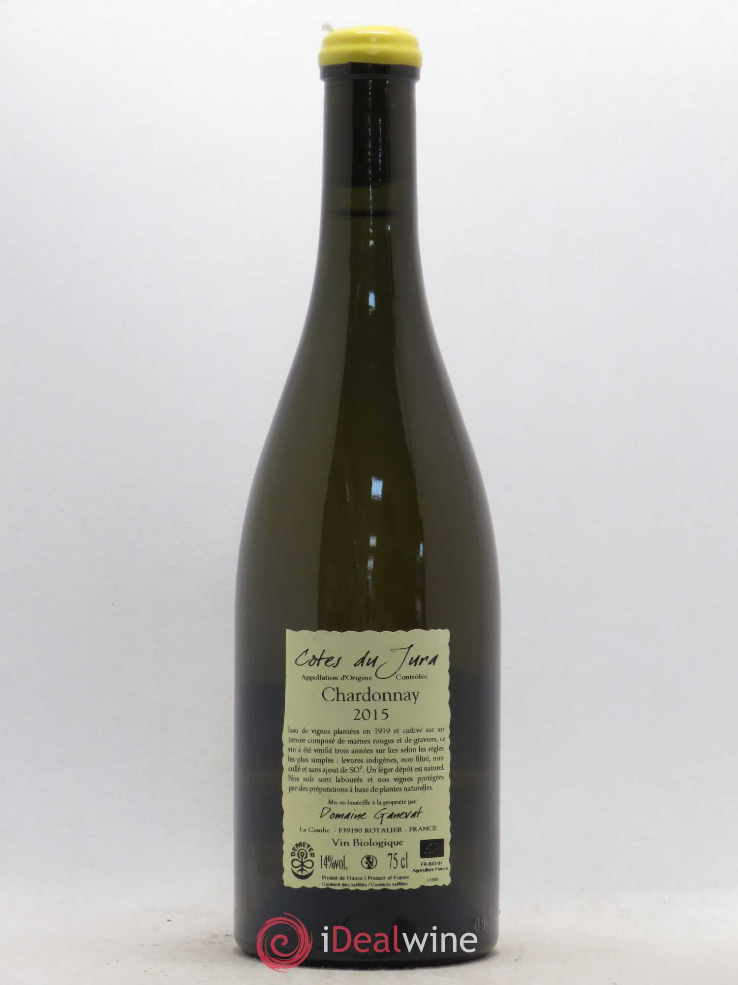 Côtes du Jura Les Grands Teppes Vieilles Vignes Jean-François Ganevat (Domaine) 2015 - Lot de 1 bouteille - 1