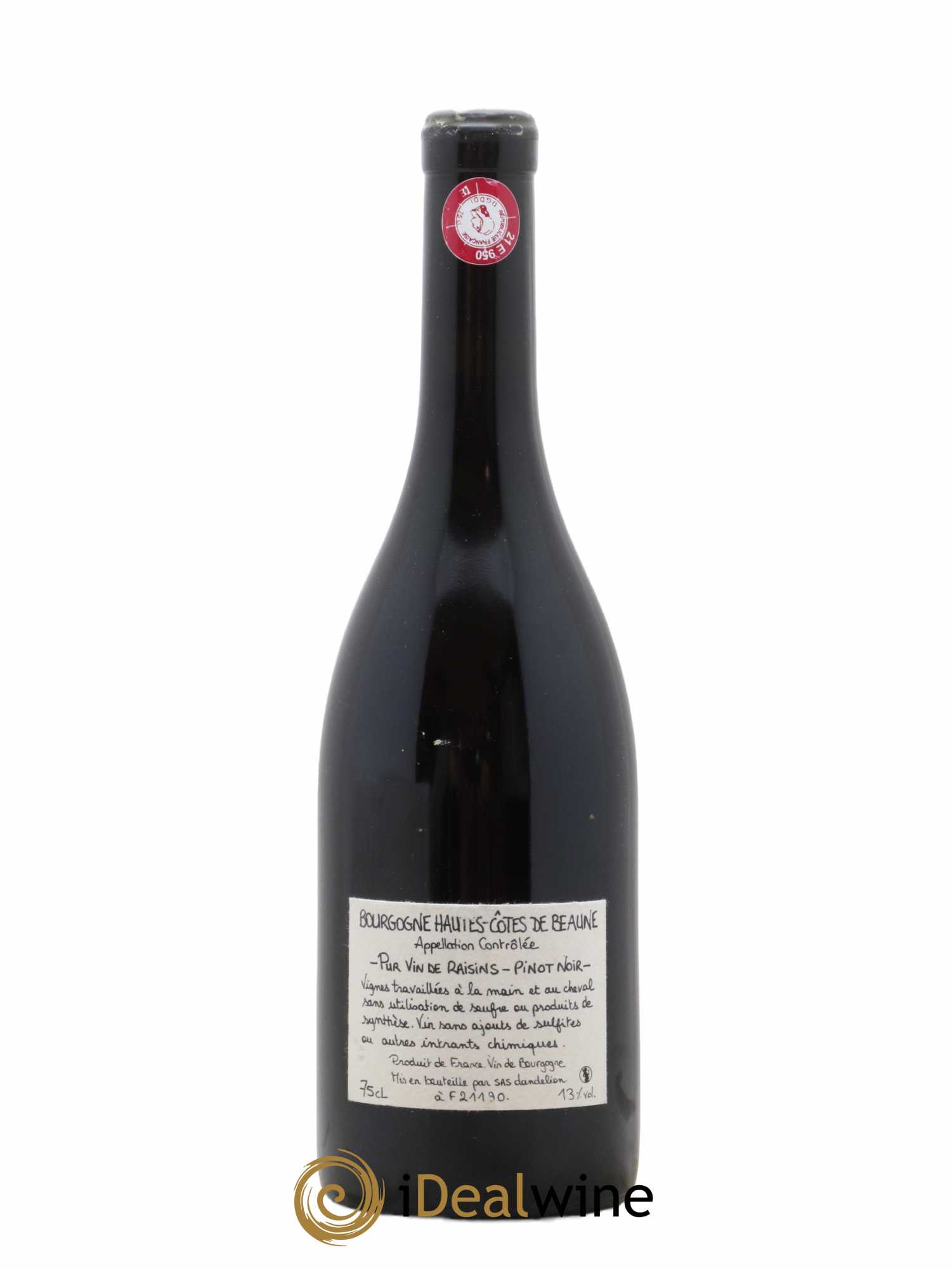 Hautes-Côtes de Beaune Nature Dandelion (Domaine)  (no reserve) 2020 - Lot of 1 bottle - 1