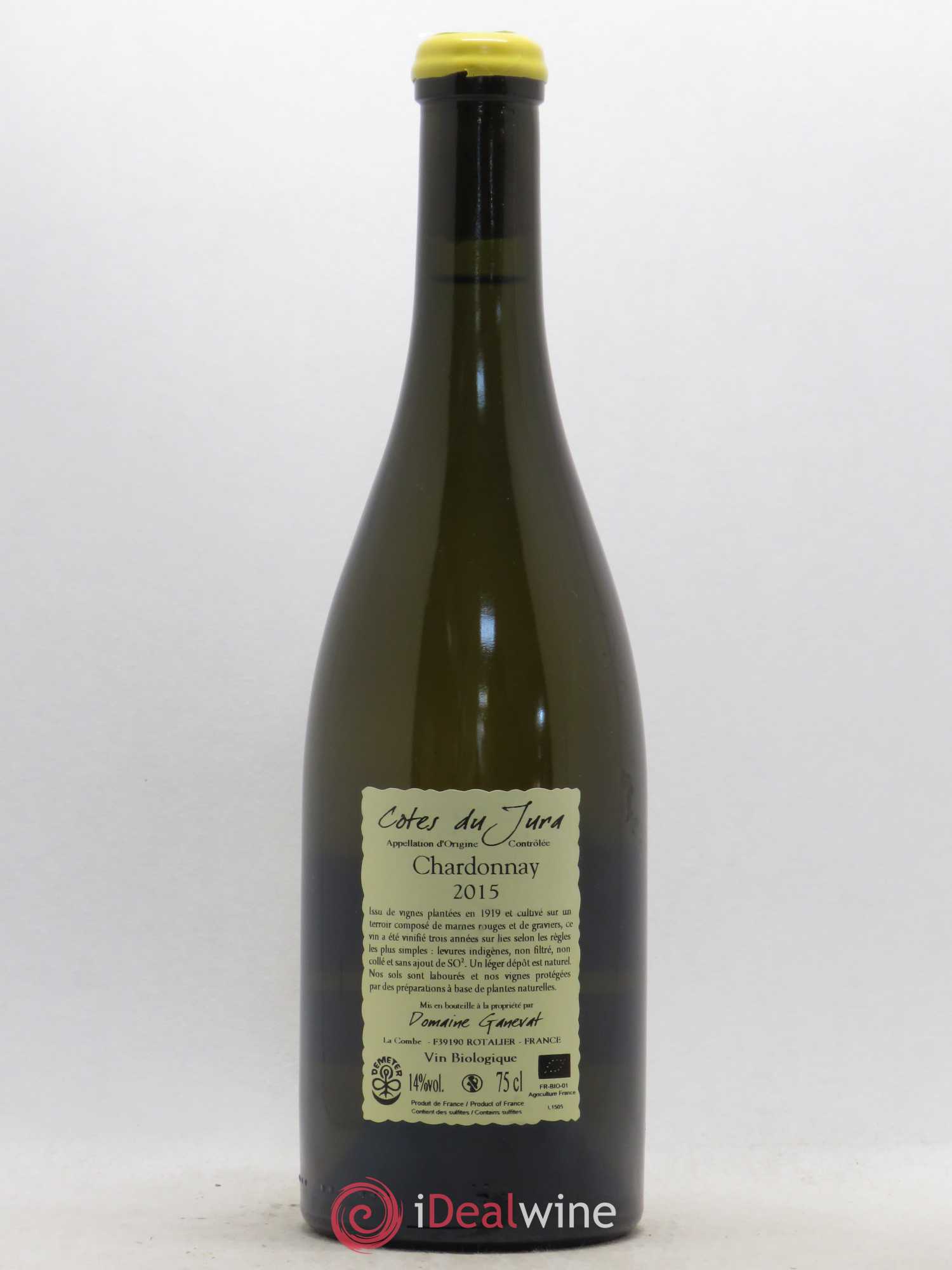 Côtes du Jura Les Grands Teppes Vieilles Vignes Jean-François Ganevat (Domaine) 2015 - Lot de 1 bouteille - 1