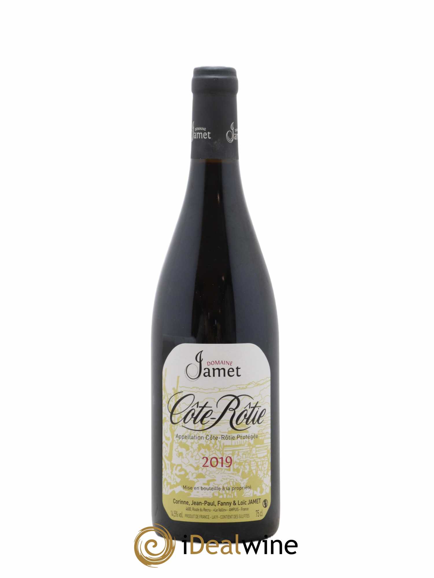 Côte-Rôtie Jamet (Domaine) 2019 - Lot de 1 bouteille - 0