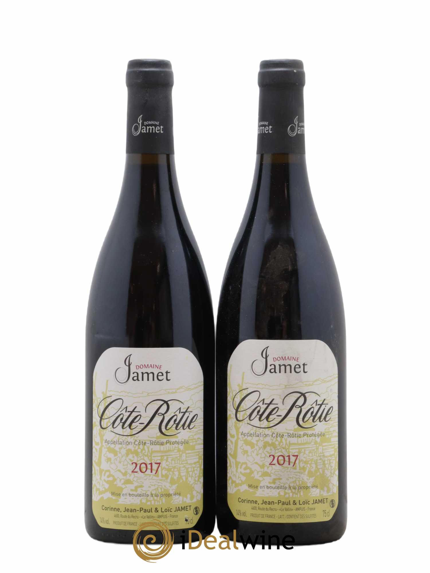 Côte-Rôtie Jamet (Domaine) 2017 - Lot de 2 bouteilles - 0