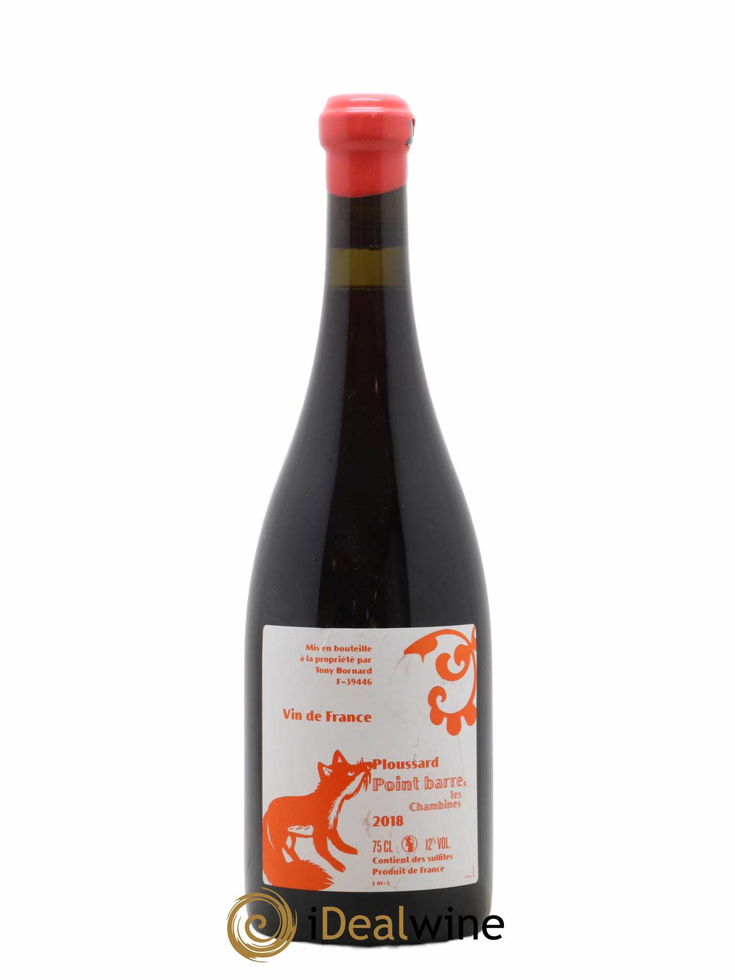 Arbois-Pupillin Ploussard Point Barre Bornard 2018 - Lot de 1 bouteille - 0