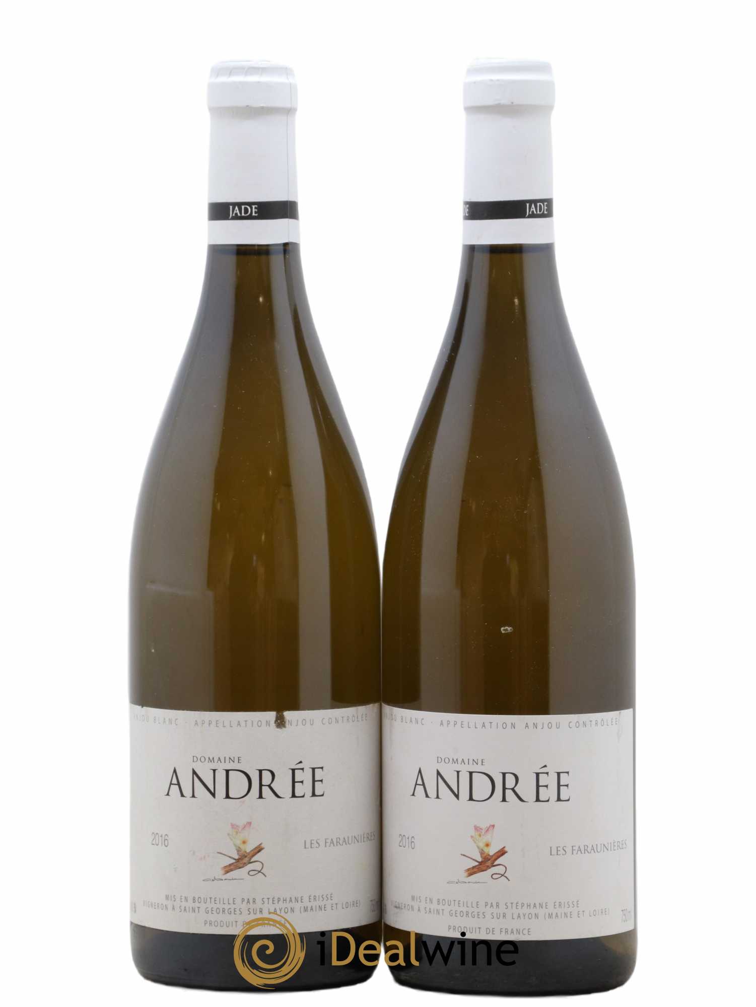 Anjou Les Faraunières Andrée (Domaine) 2016 - Lot de 2 bouteilles - 0