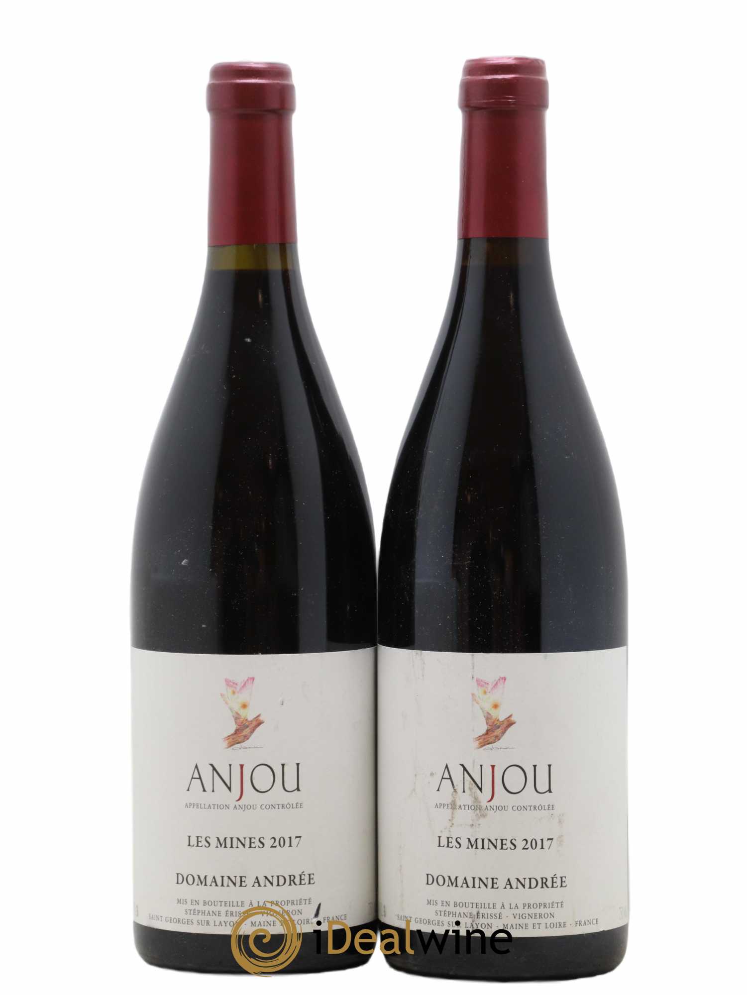 Anjou Les Mines Andrée (Domaine) 2017 - Lot de 2 bouteilles - 0