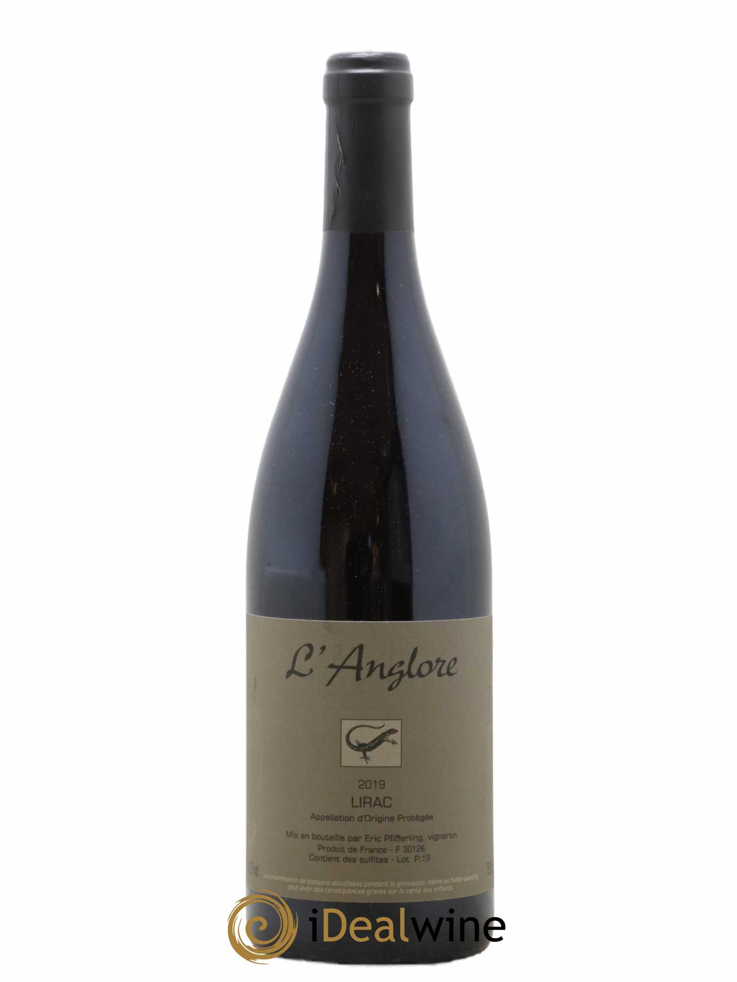 Lirac L'Anglore (sans prix de réserve) 2019 - Lot de 1 bouteille - 0