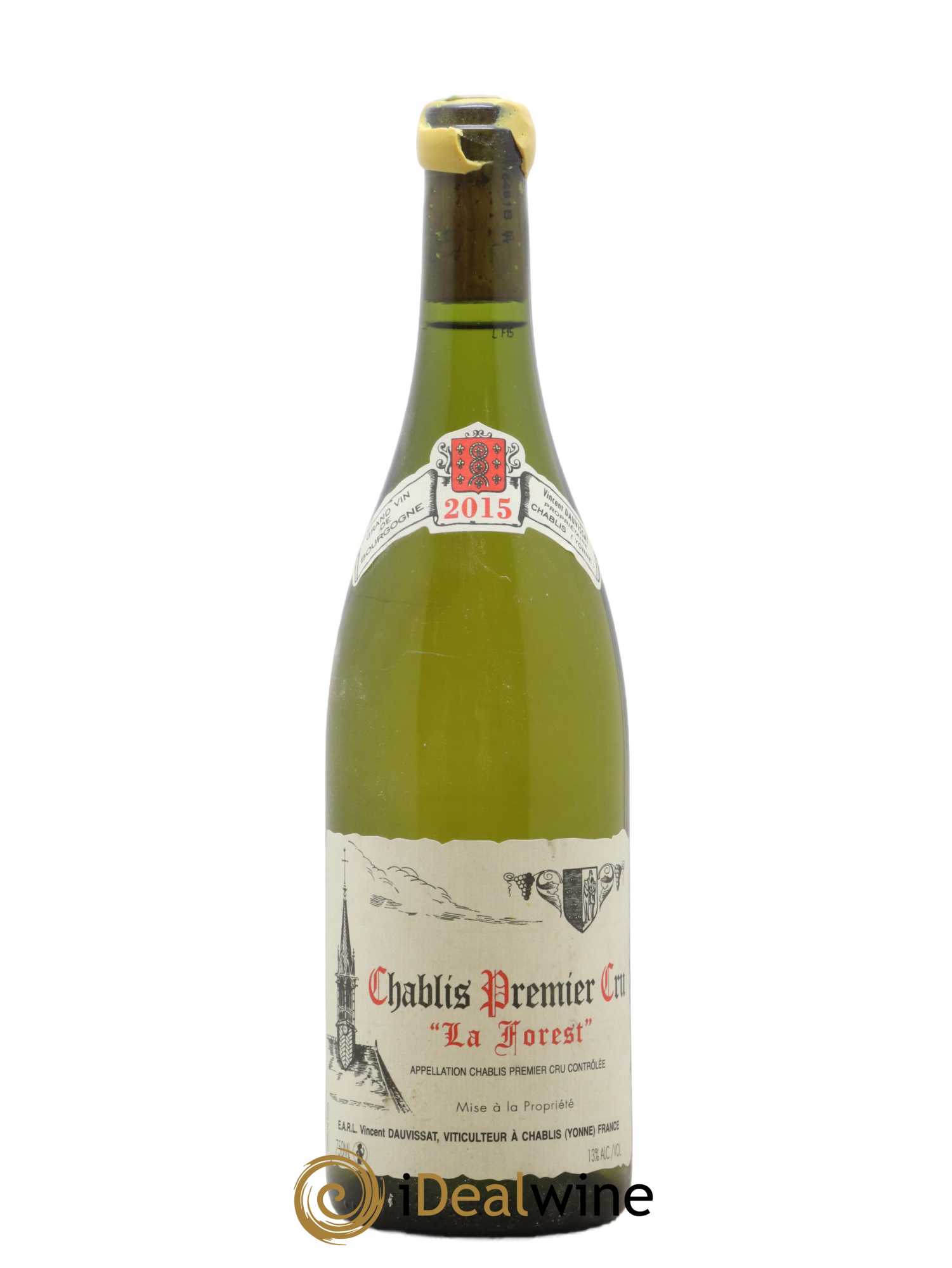 Chablis 1er Cru La Forest Vincent Dauvissat (Domaine) 2015 - Lot de 1 bouteille - 0