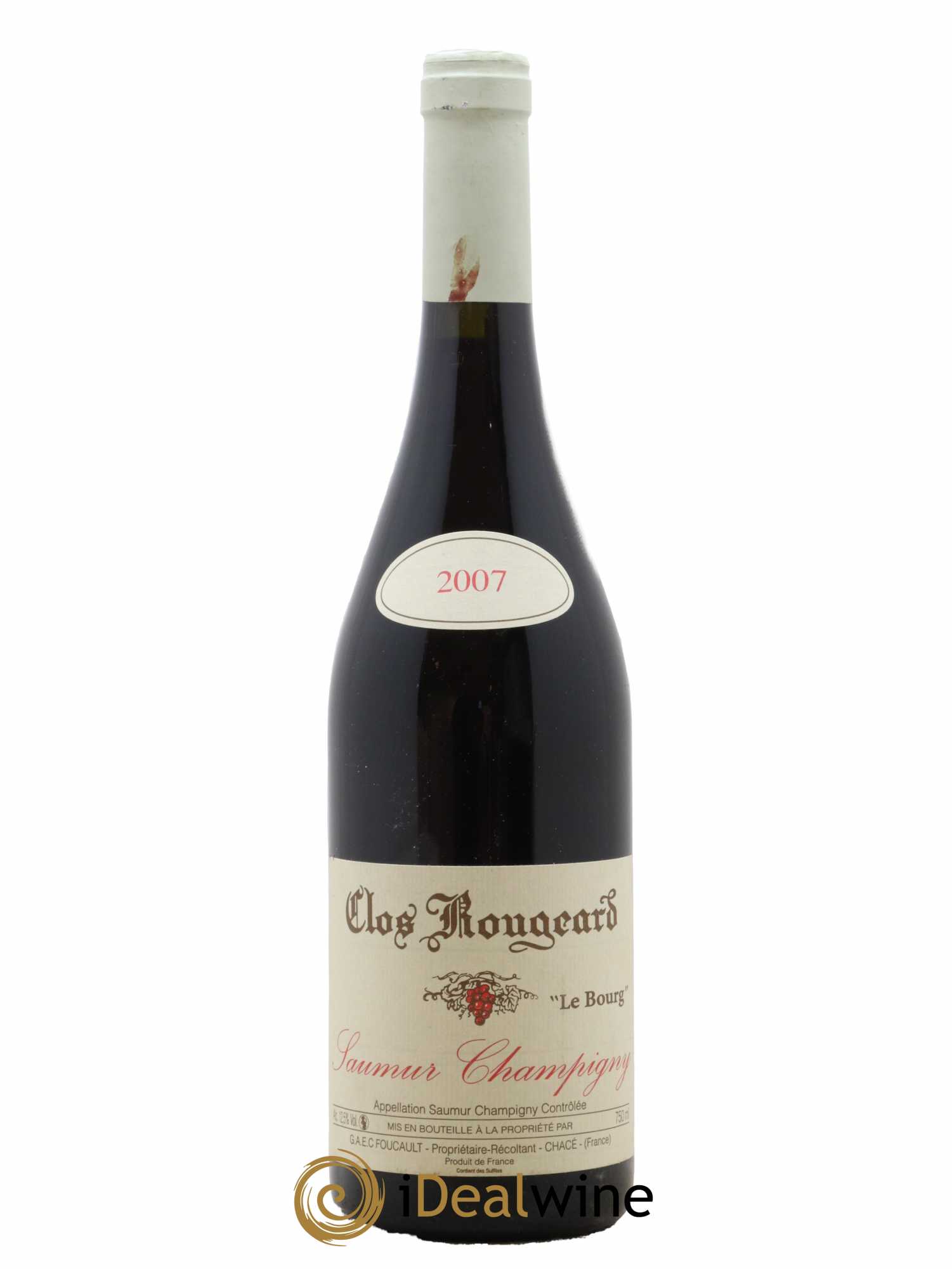 Saumur-Champigny Le Bourg Clos Rougeard 2007 - Lot de 1 bouteille - 0