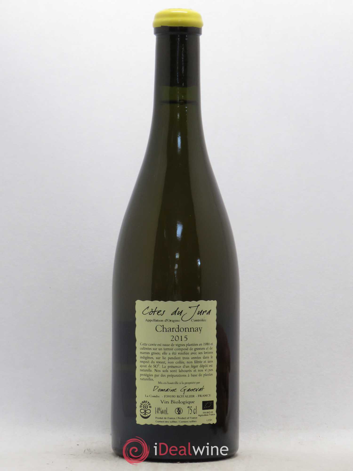 Côtes du Jura Cuvée Florine Jean-François Ganevat (Domaine) 2015 - Lot de 1 bouteille - 1