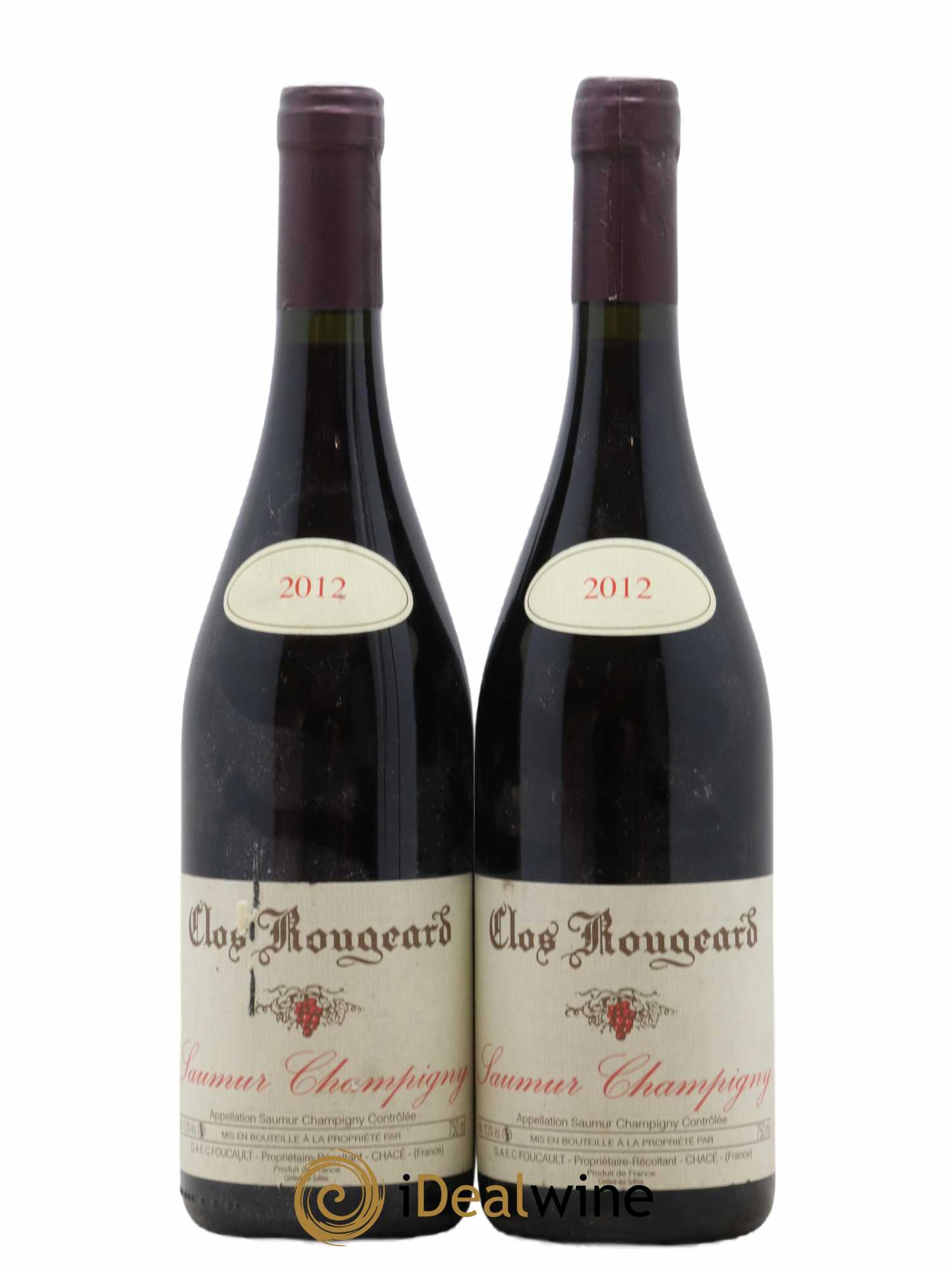 Saumur-Champigny Clos Rougeard 2012 - Lot de 2 bouteilles - 0