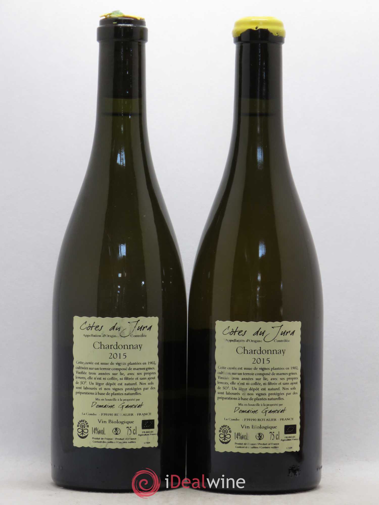 Côtes du Jura Les Chalasses Vieilles Vignes Jean-François Ganevat (Domaine) 2015 - Lot de 2 bouteilles - 1