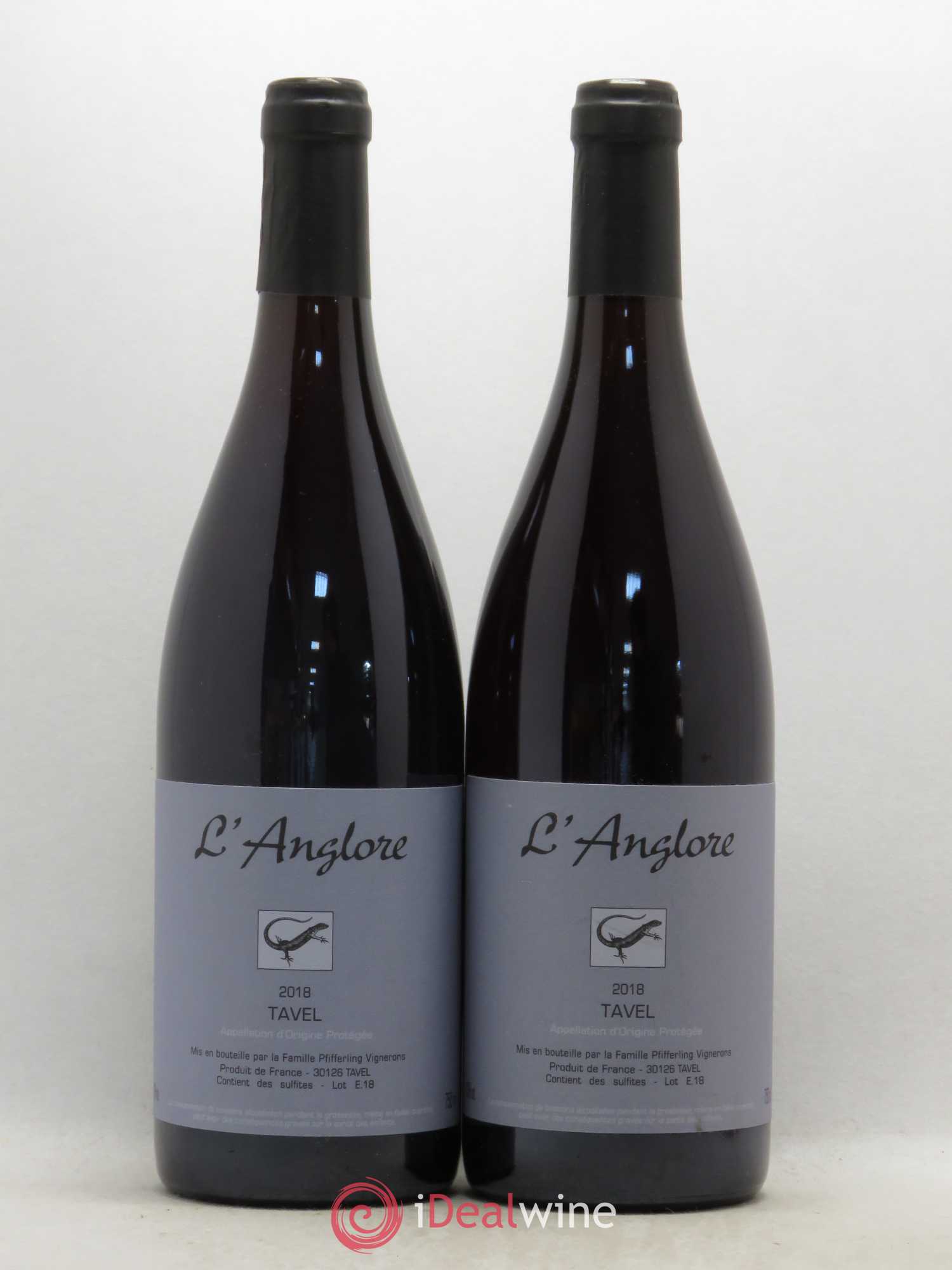 Tavel L'Anglore 2018 - Posten von 2 Flaschen - 0