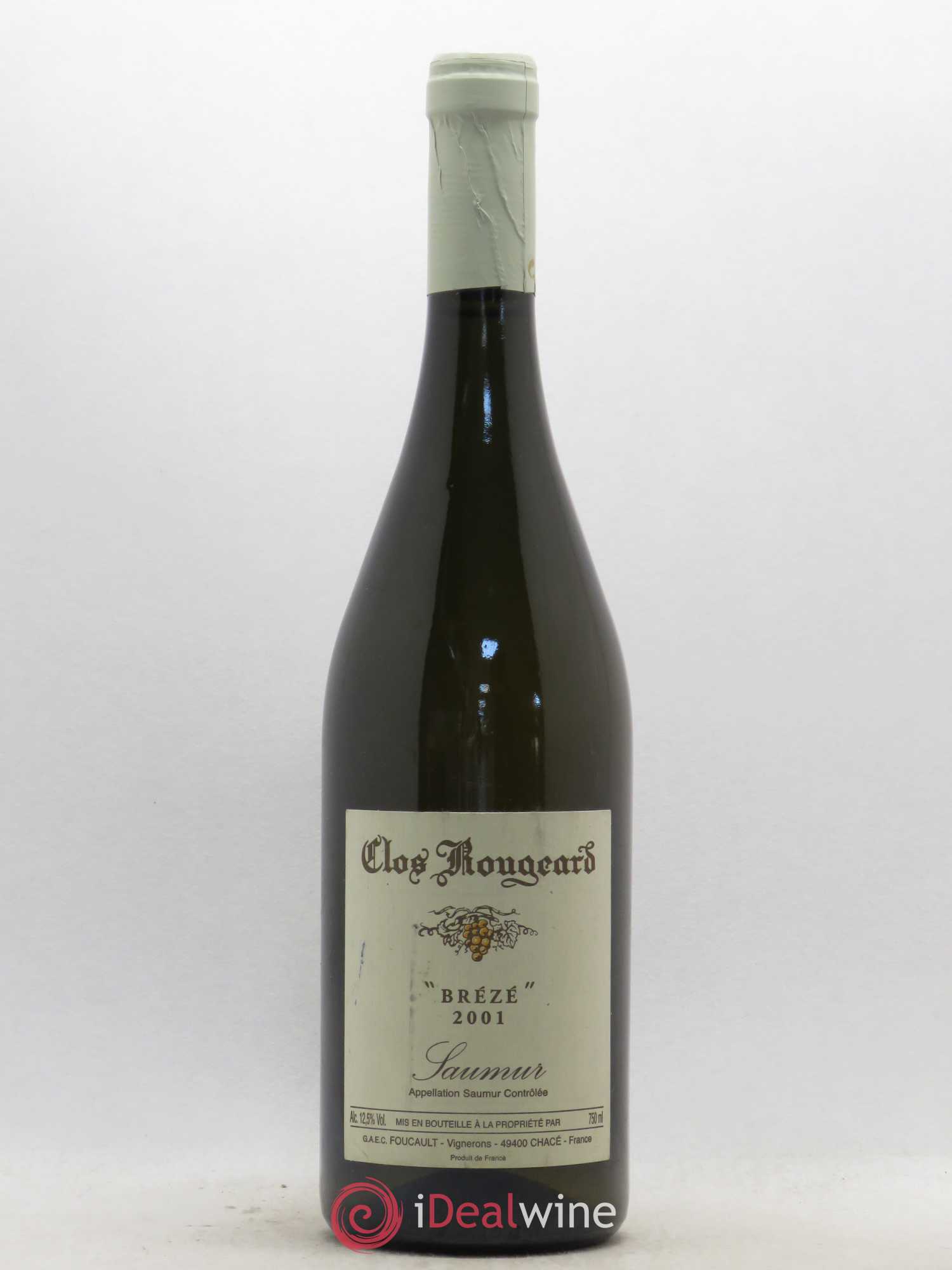 Saumur Brézé Clos Rougeard 2001 - Posten von 1 Flasche - 0
