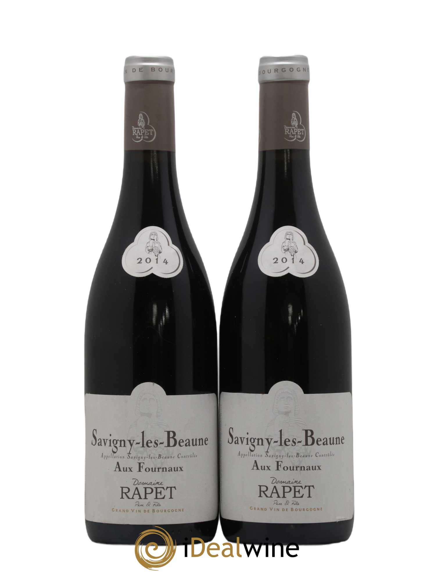Savigny-lès-Beaune Aux Fournaux Rapet Père & Fils 2014 - Lot de 2 bouteilles - 0