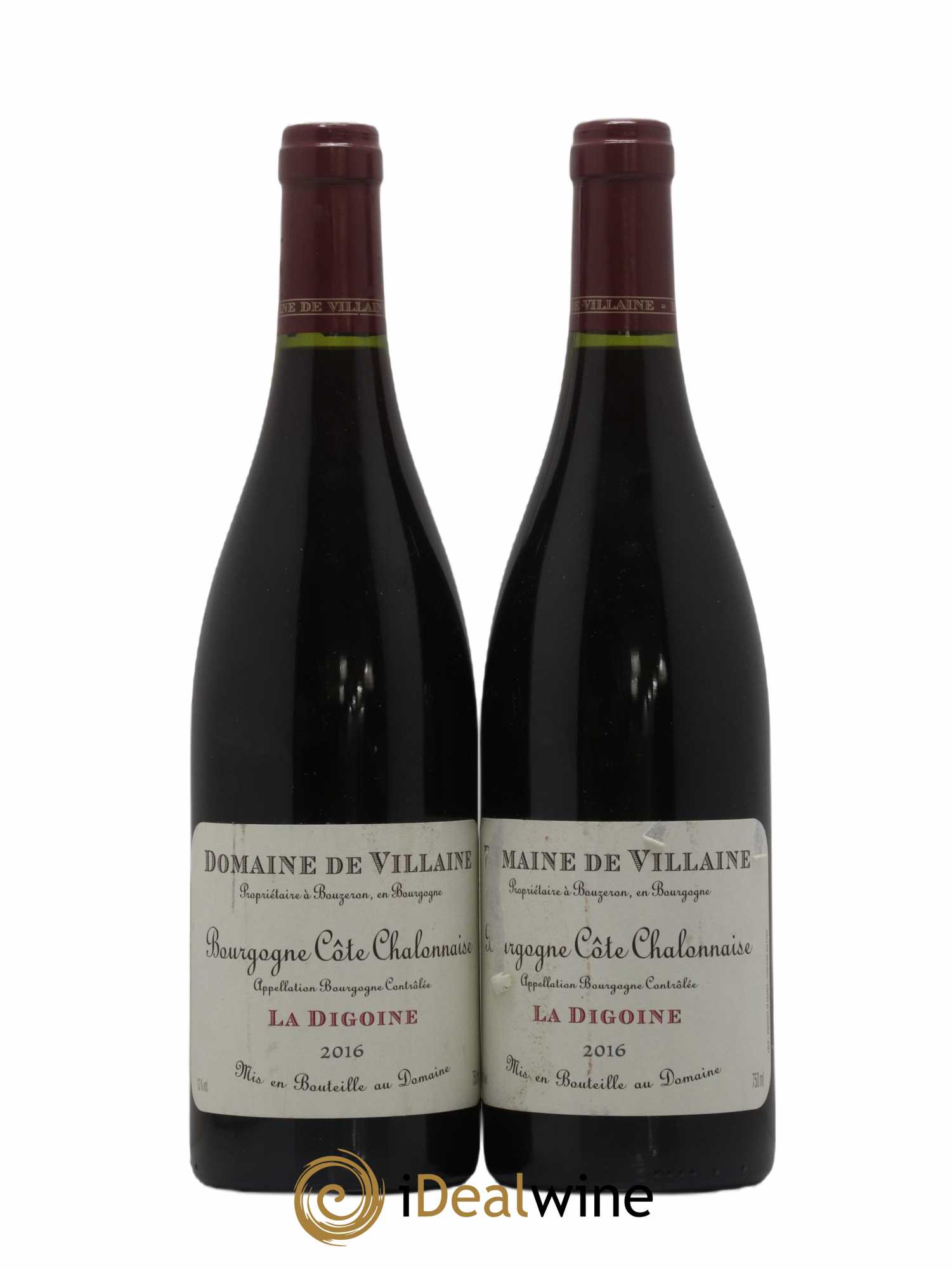 Bourgogne La Digoine Domaine de Villaine 2016 - Lot de 2 bouteilles - 0